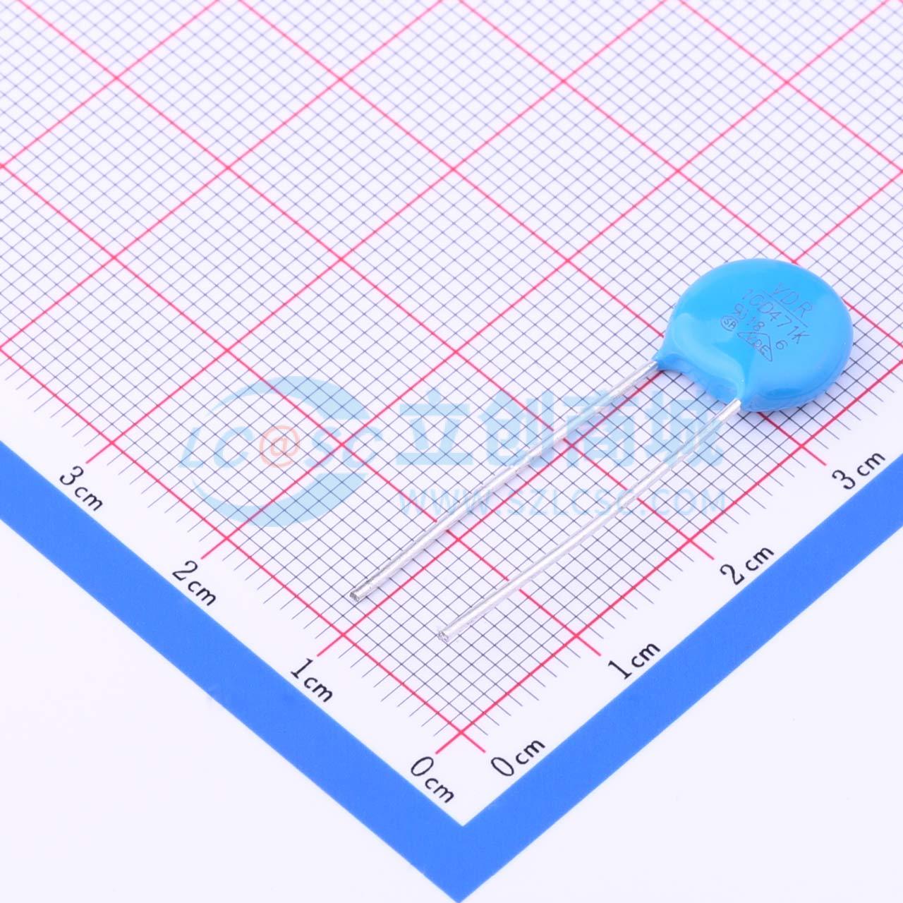 VDR-10D471KJ实物图