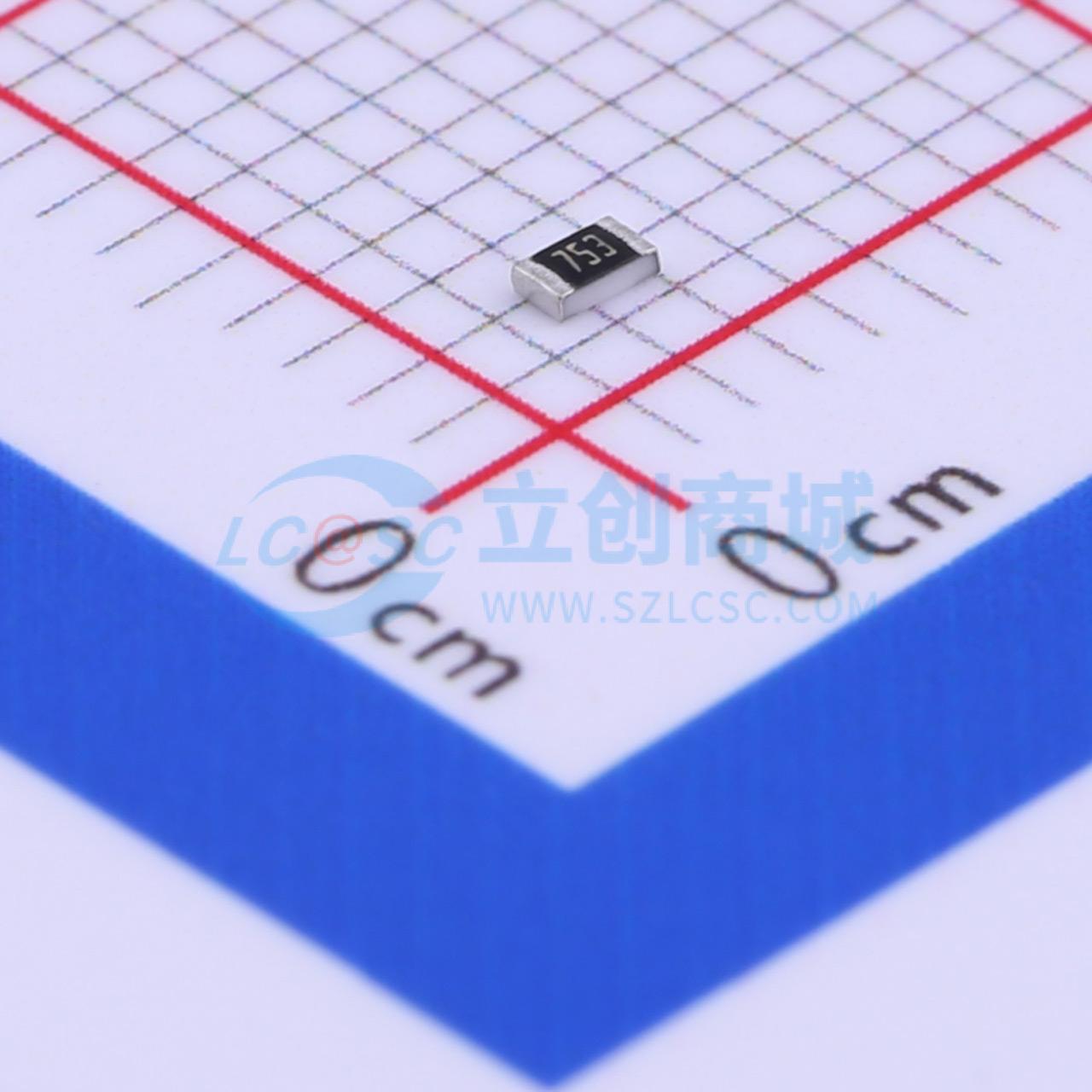 MCR03EZPFX7502实物图