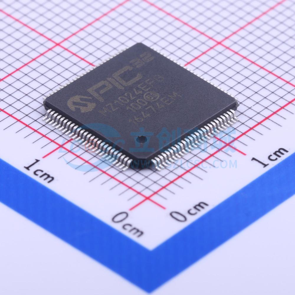 点击查看大图 PIC32MZ1024EFG100-I/PT实物图