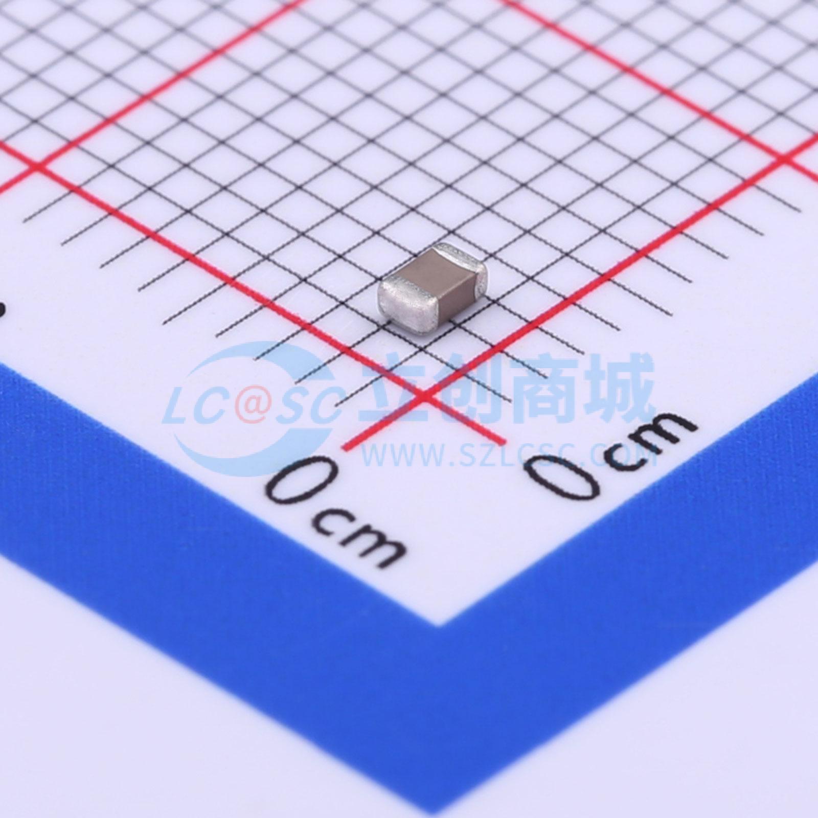 点击查看大图 TCC0805X7R184K500DT实物图