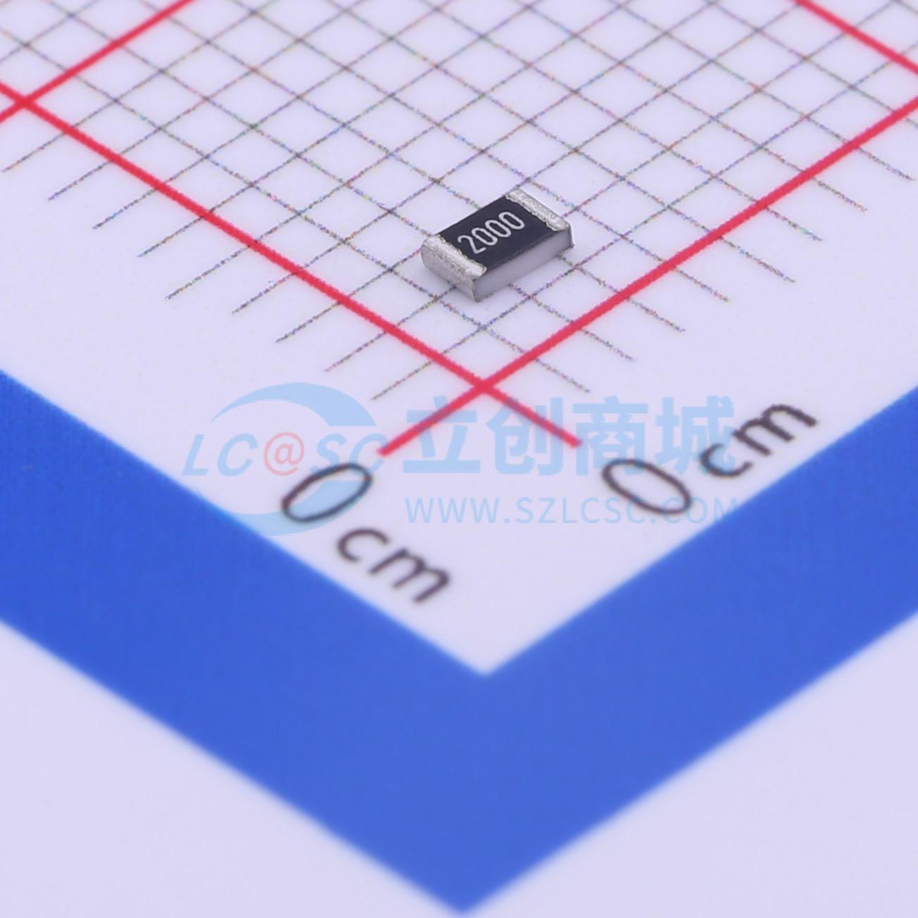 点击查看大图 AECR0805F200RK9实物图