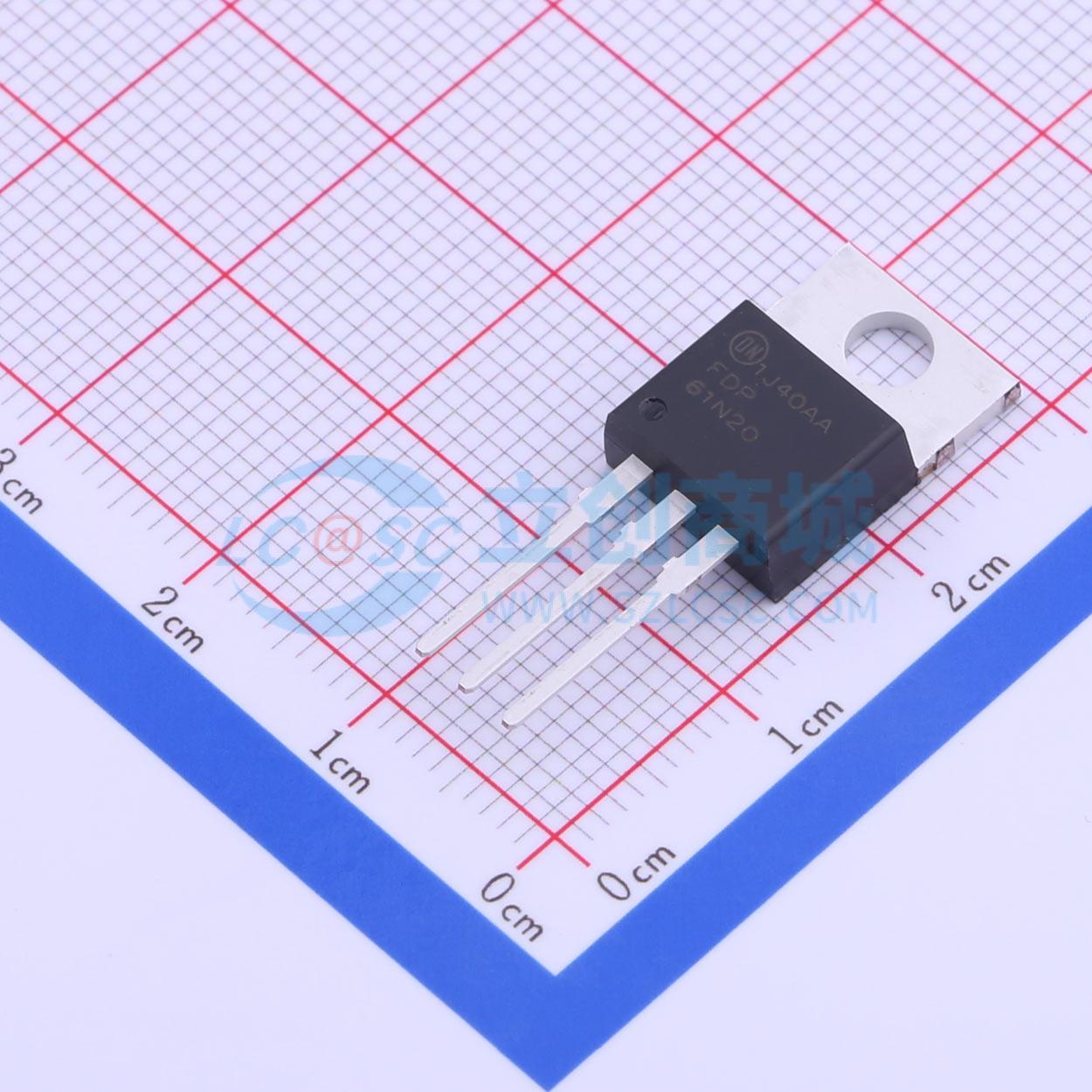 点击查看大图 FDP61N20实物图
