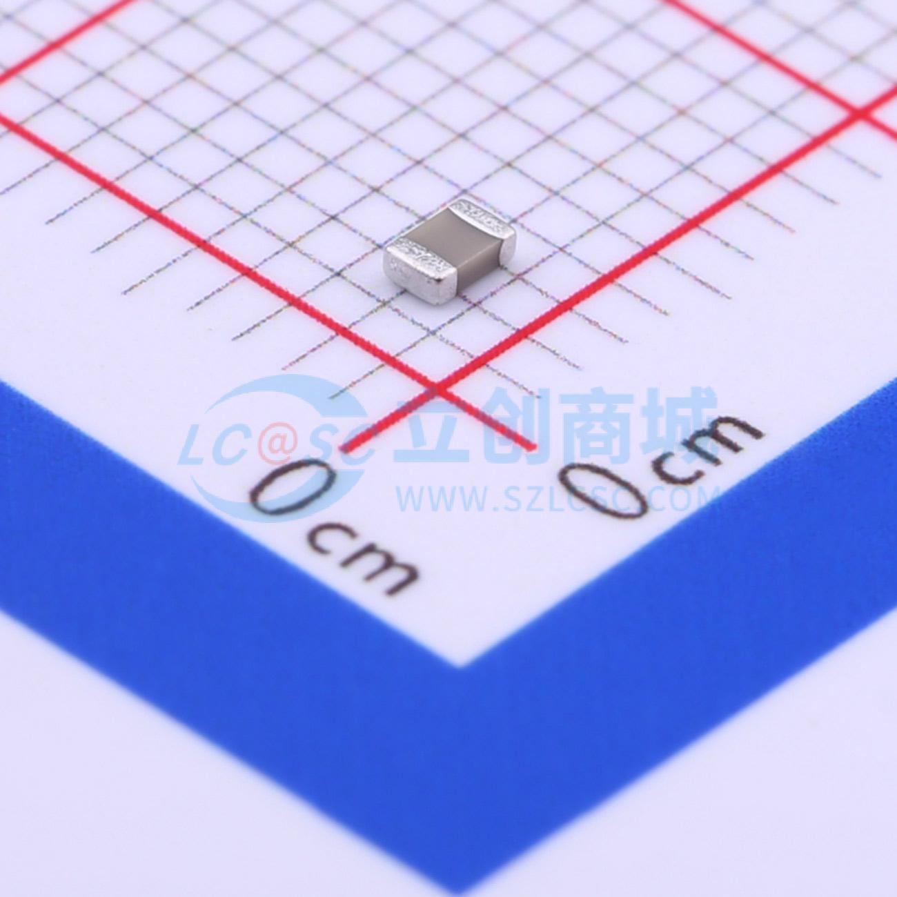 点击查看大图 TCC0805X7R221K251BT实物图