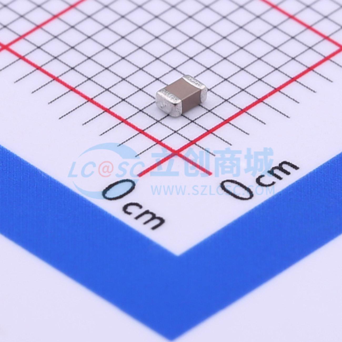 点击查看大图 TCC0805X7R472J500DT实物图