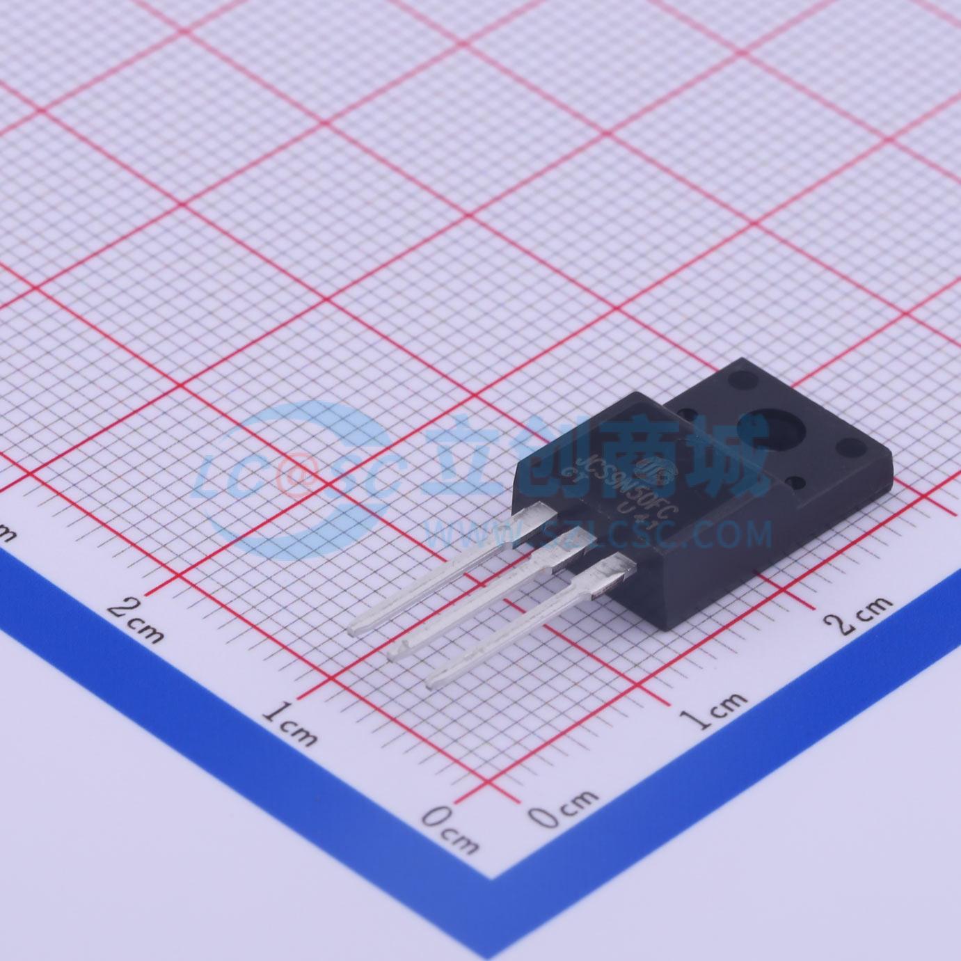 点击查看大图 JCS9N50FC-220MF实物图