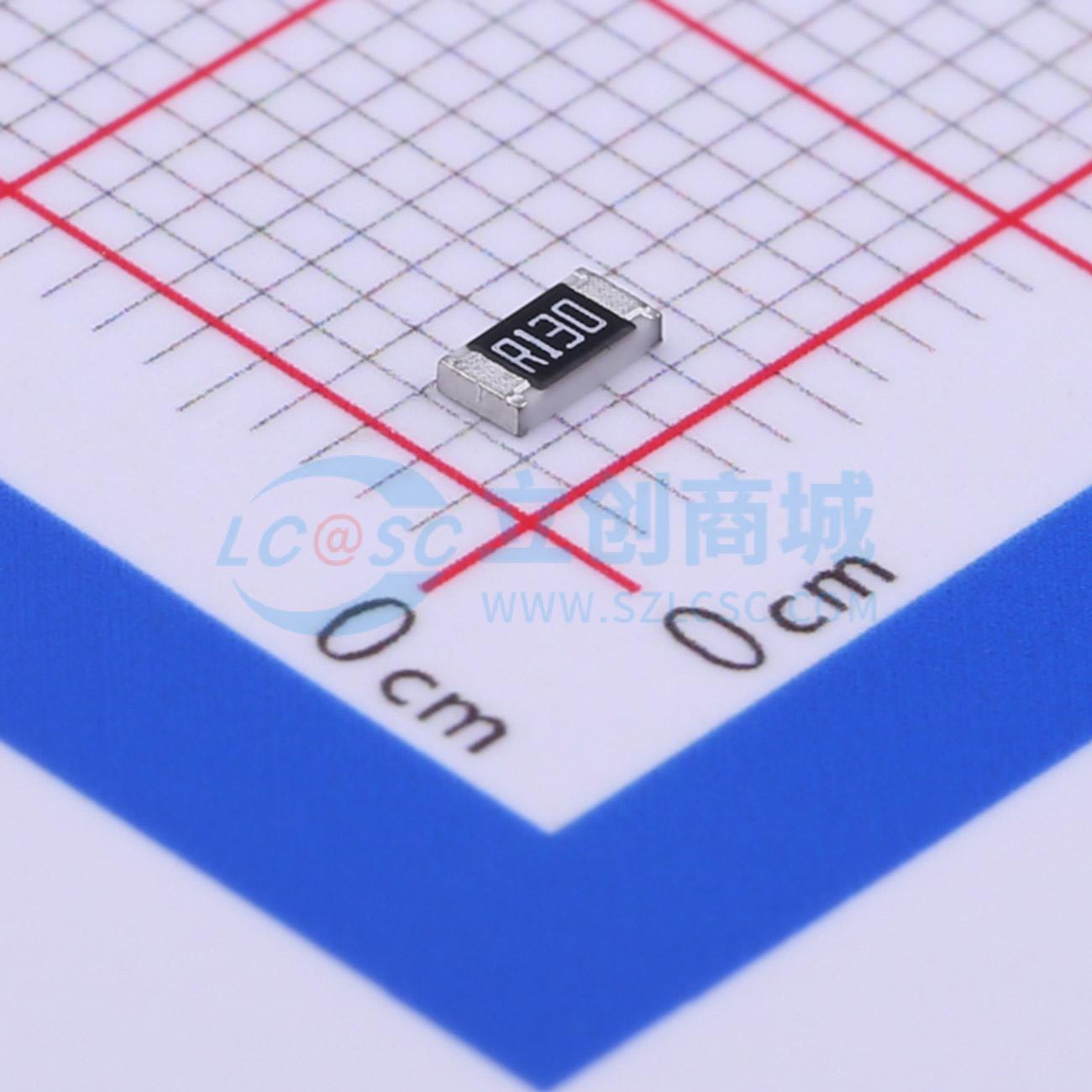 点击查看大图 CSR1206FTR130实物图