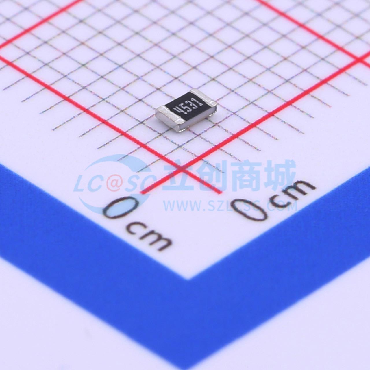 点击查看大图 HPCR0805F4K53K9实物图