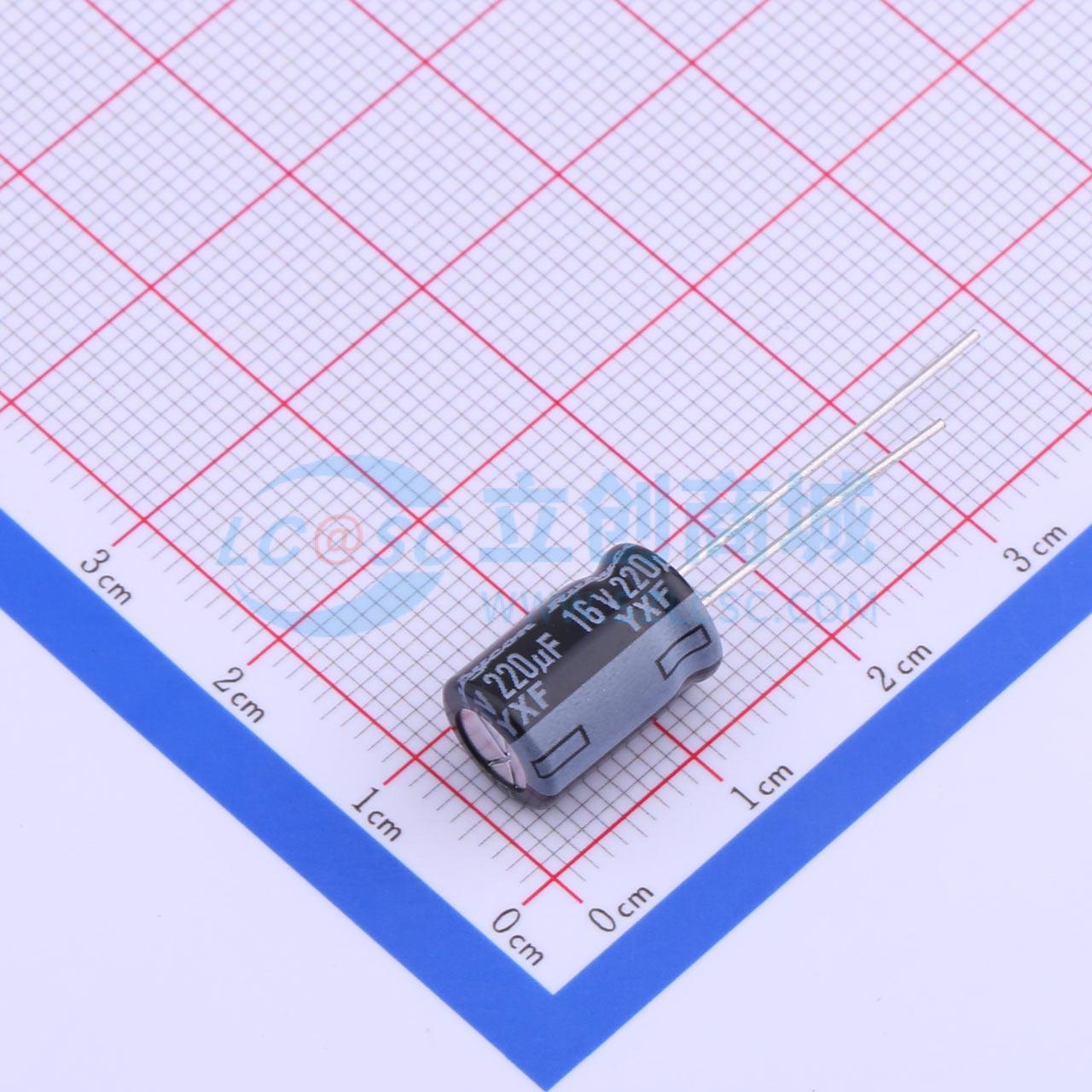 点击查看大图 16YXF220MFFC8X11.5实物图