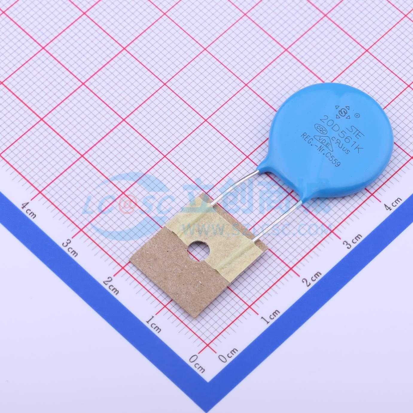 点击查看大图 STE20D561K1DQ0FST0R0实物图