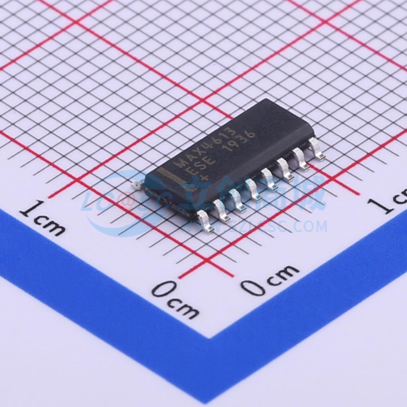 点击查看大图 MAX4613ESE+T实物图