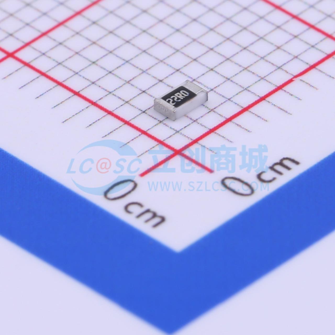 点击查看大图 WR08X22R0FTL实物图