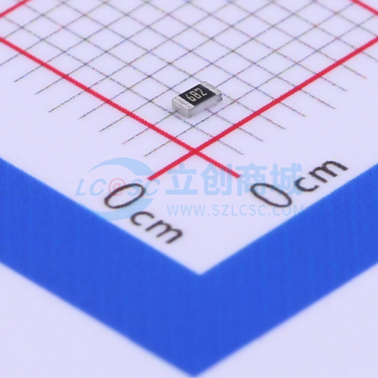 点击查看大图 MCR03EZPFX6801实物图