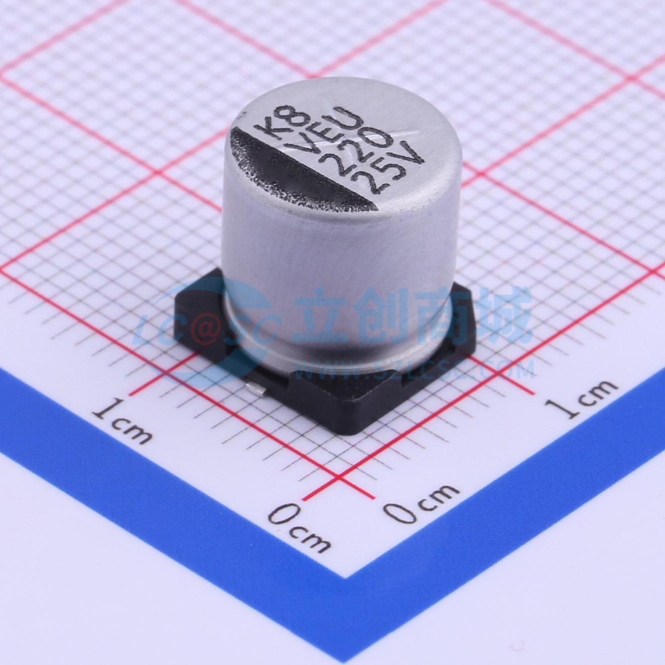 VEU221M1ETR-1010实物图