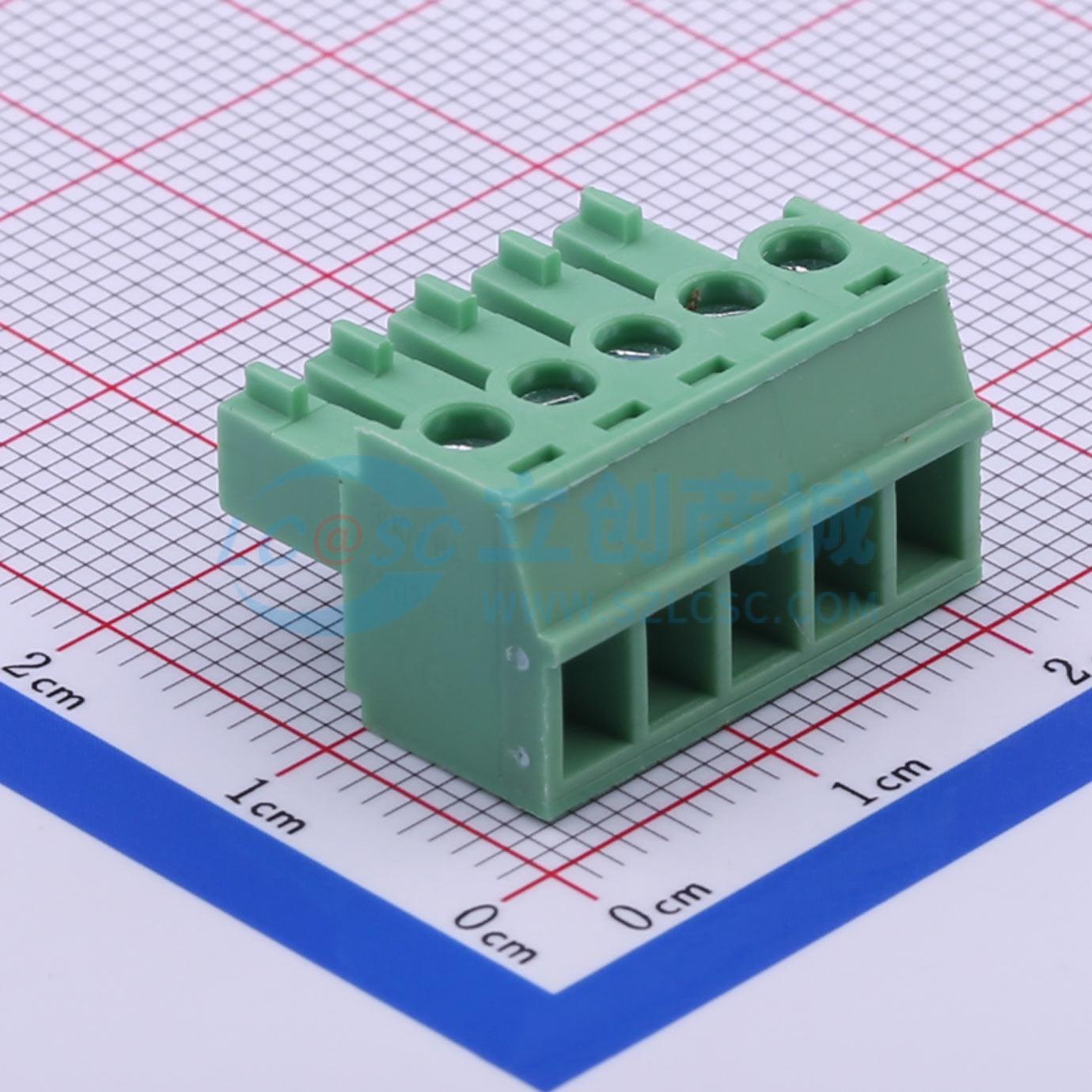 点击查看大图 DB2EK-3.81-5P-GN-S实物图