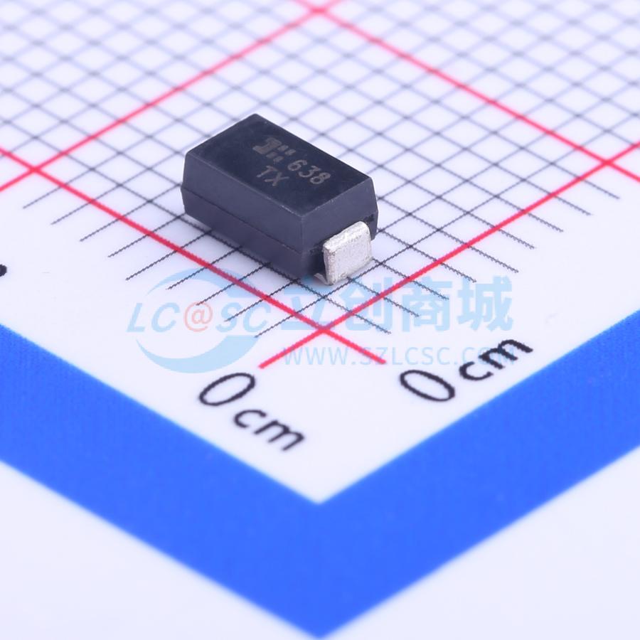 SMAJ10CA-13-F实物图