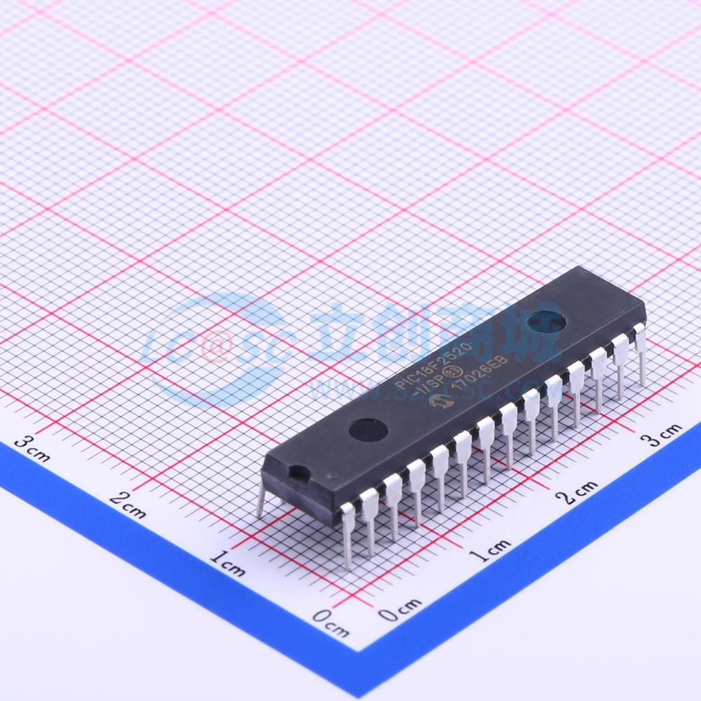 点击查看大图 PIC18F2520-I/SP实物图