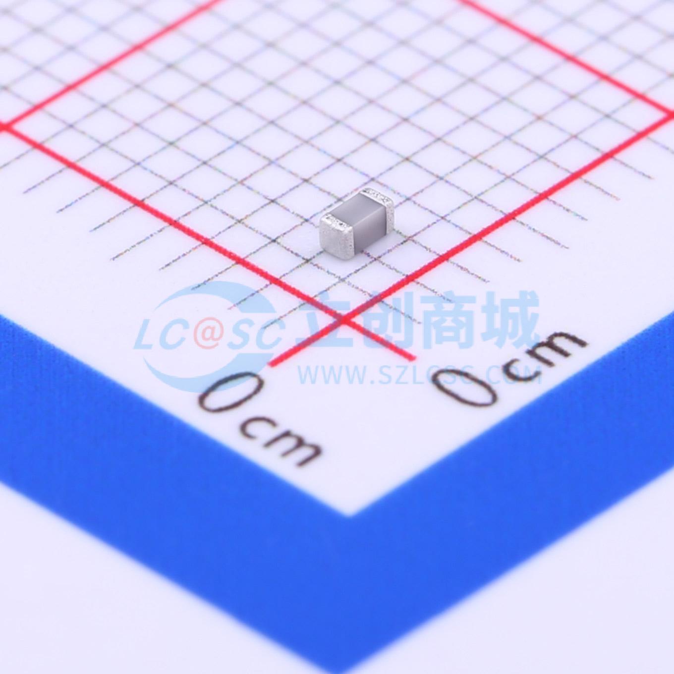 点击查看大图 C1608C0G2A471JT000N实物图