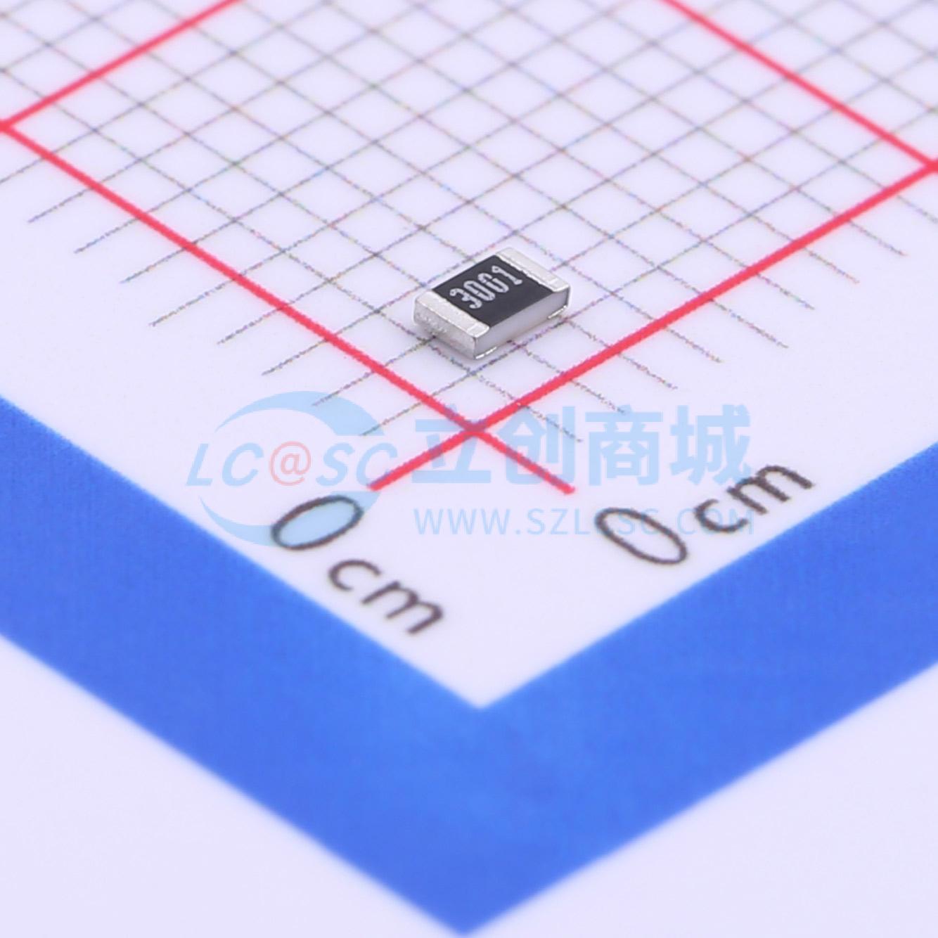点击查看大图 HPCR0805F3K00K9实物图