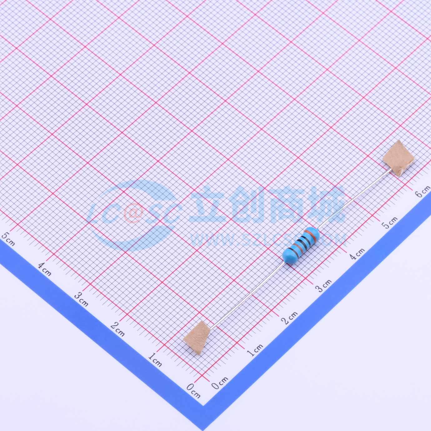 RN1/2W300KΩFT/BA1实物图