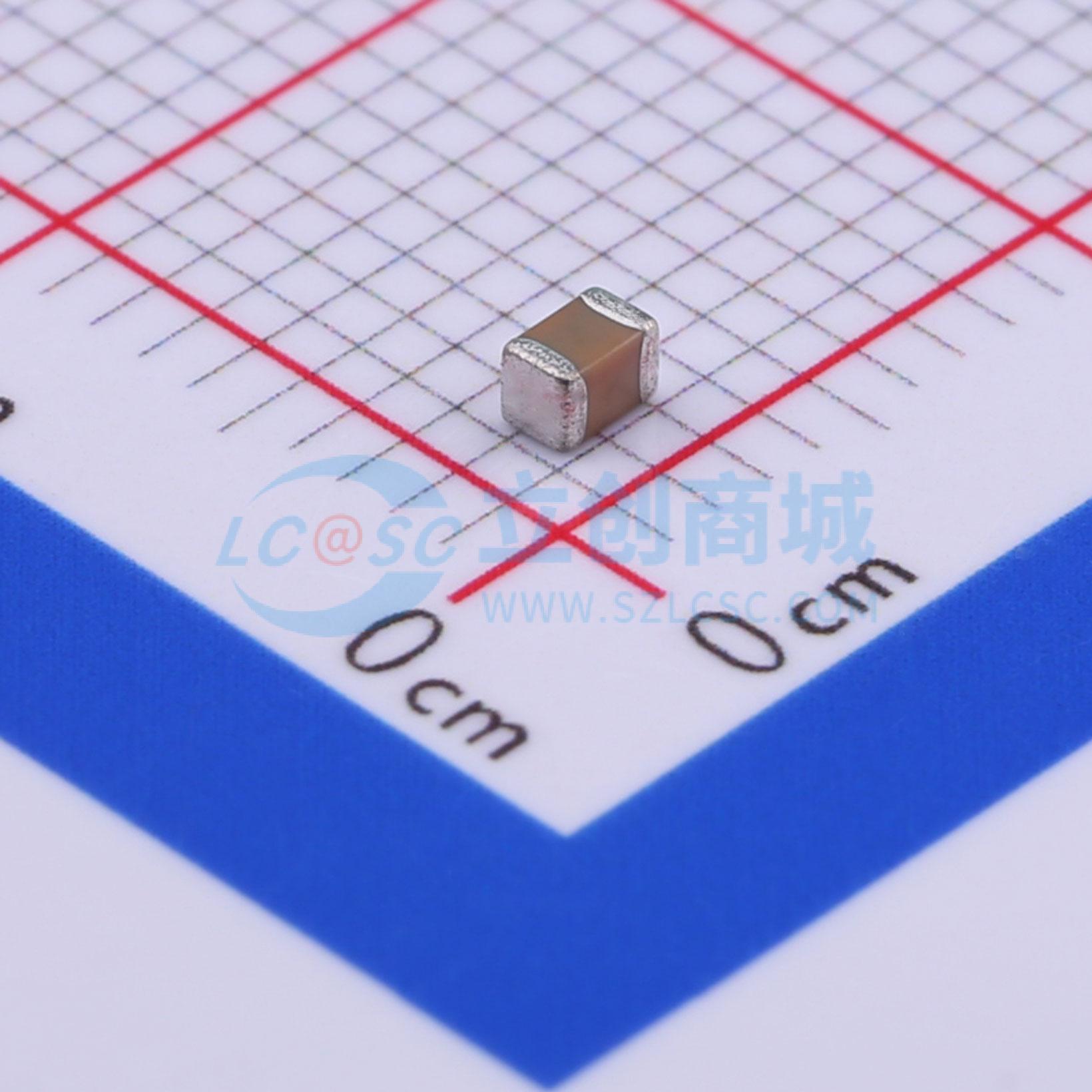 0805B155K250CT实物图