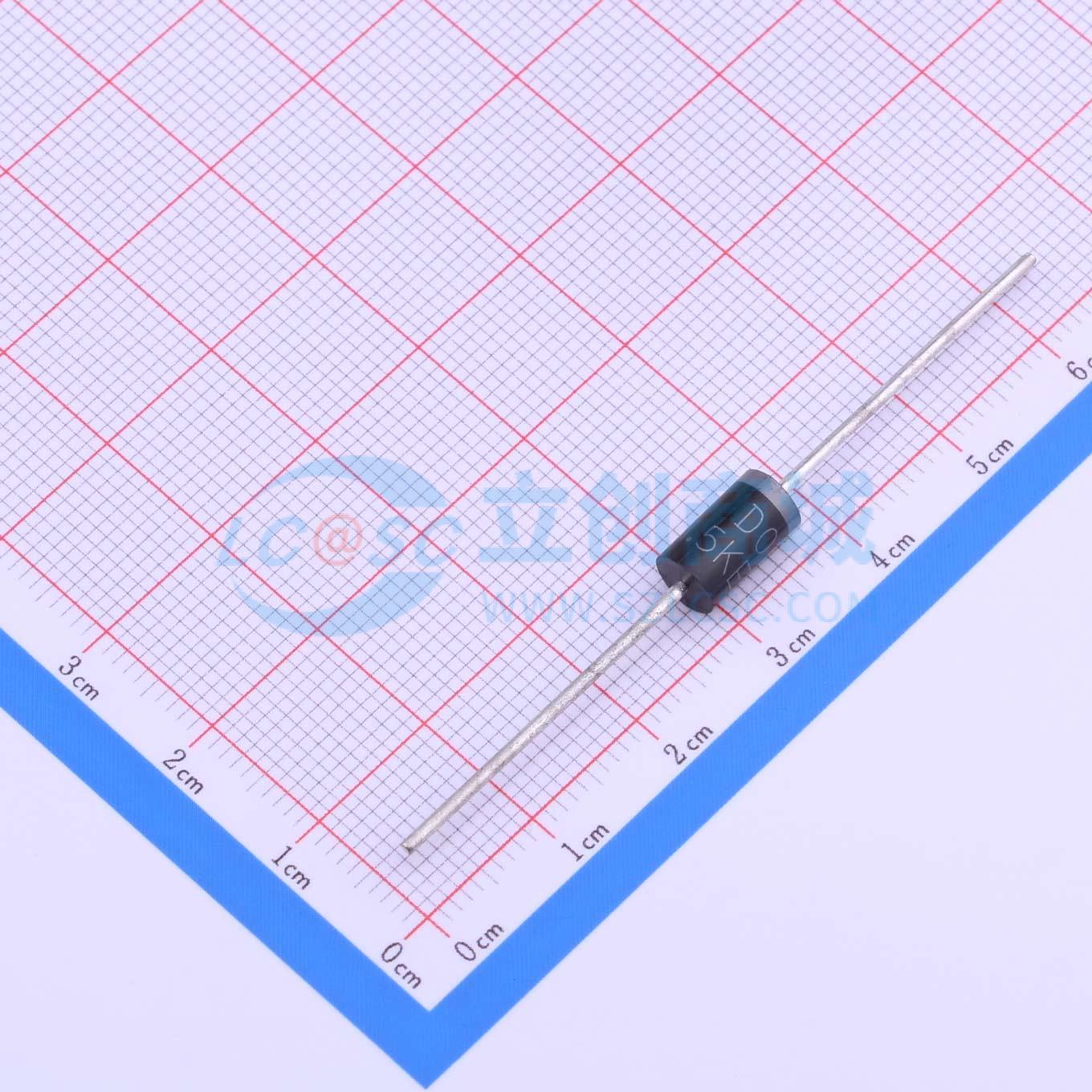 点击查看大图 1.5KE6.8A实物图