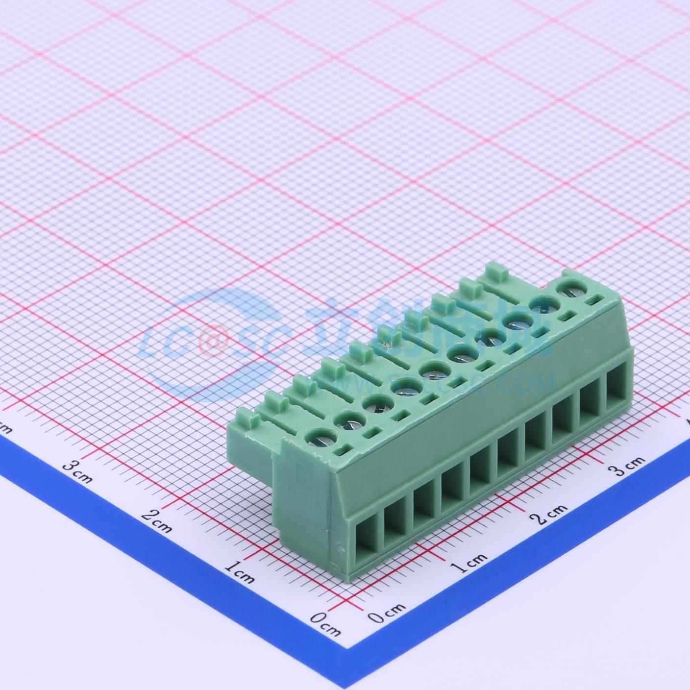 点击查看大图 DB2EK-3.5-10P-GN-S实物图