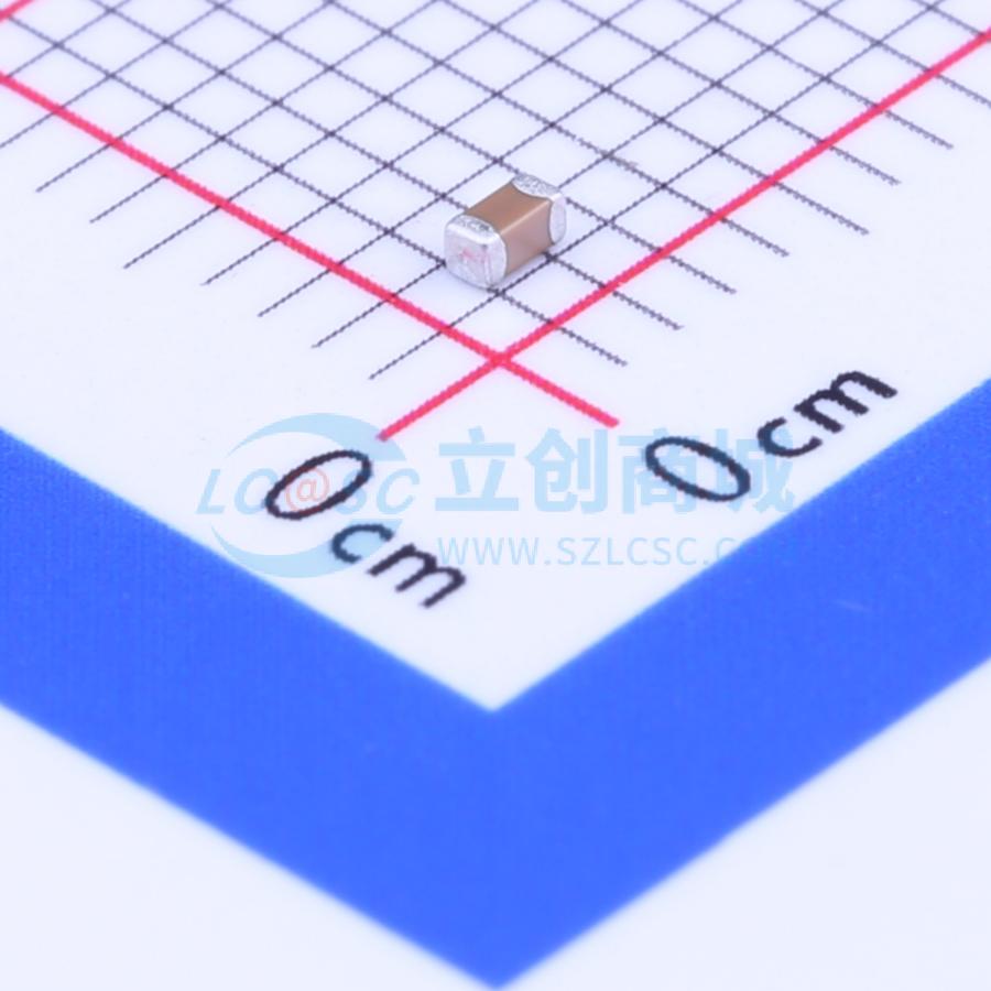 点击查看大图 0603B682K500NT实物图