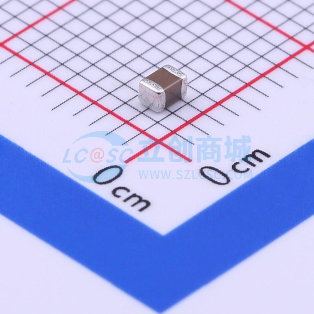 GCM21BL81C105KA58L实物图