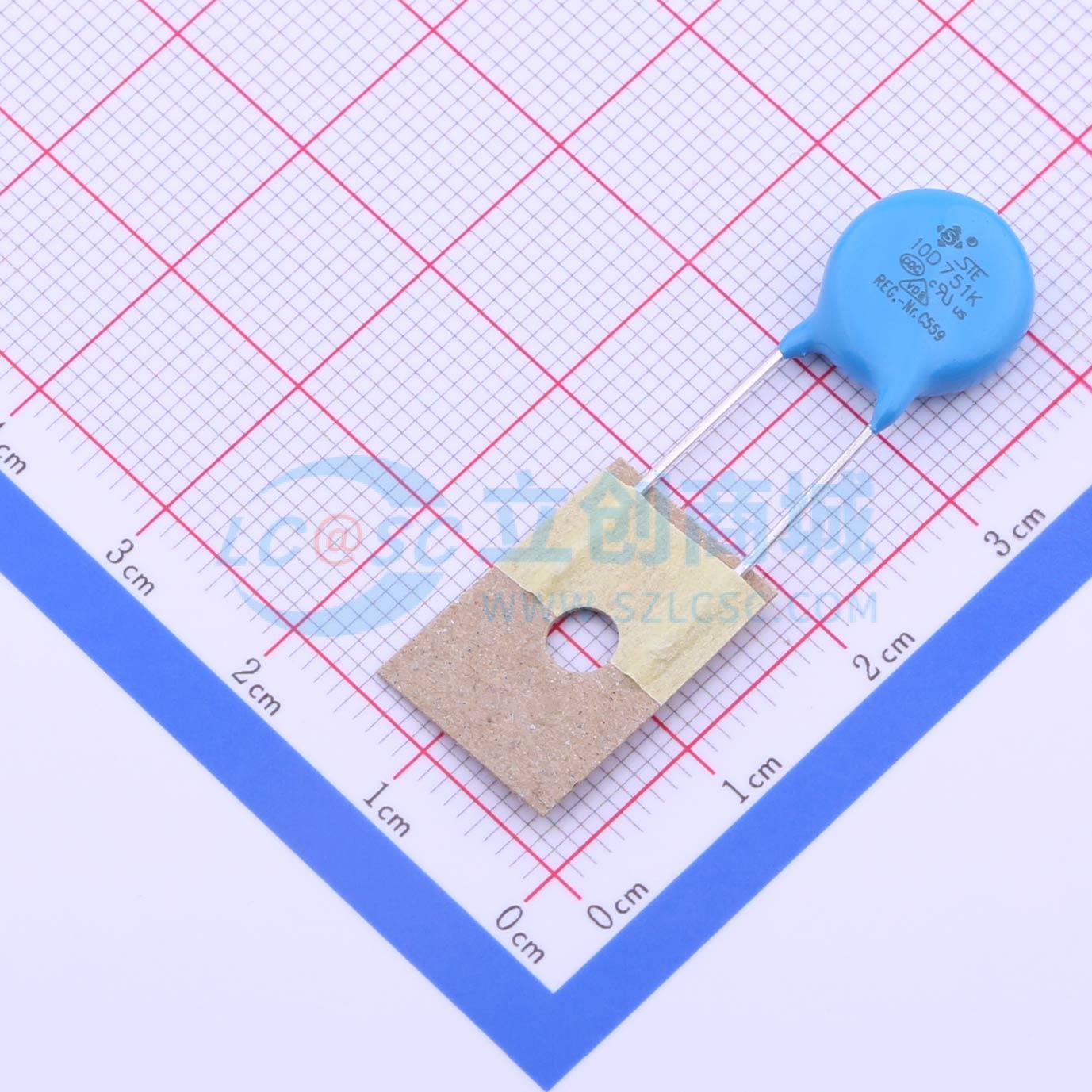 点击查看大图 STE10D751K1EQ0FST0R0实物图