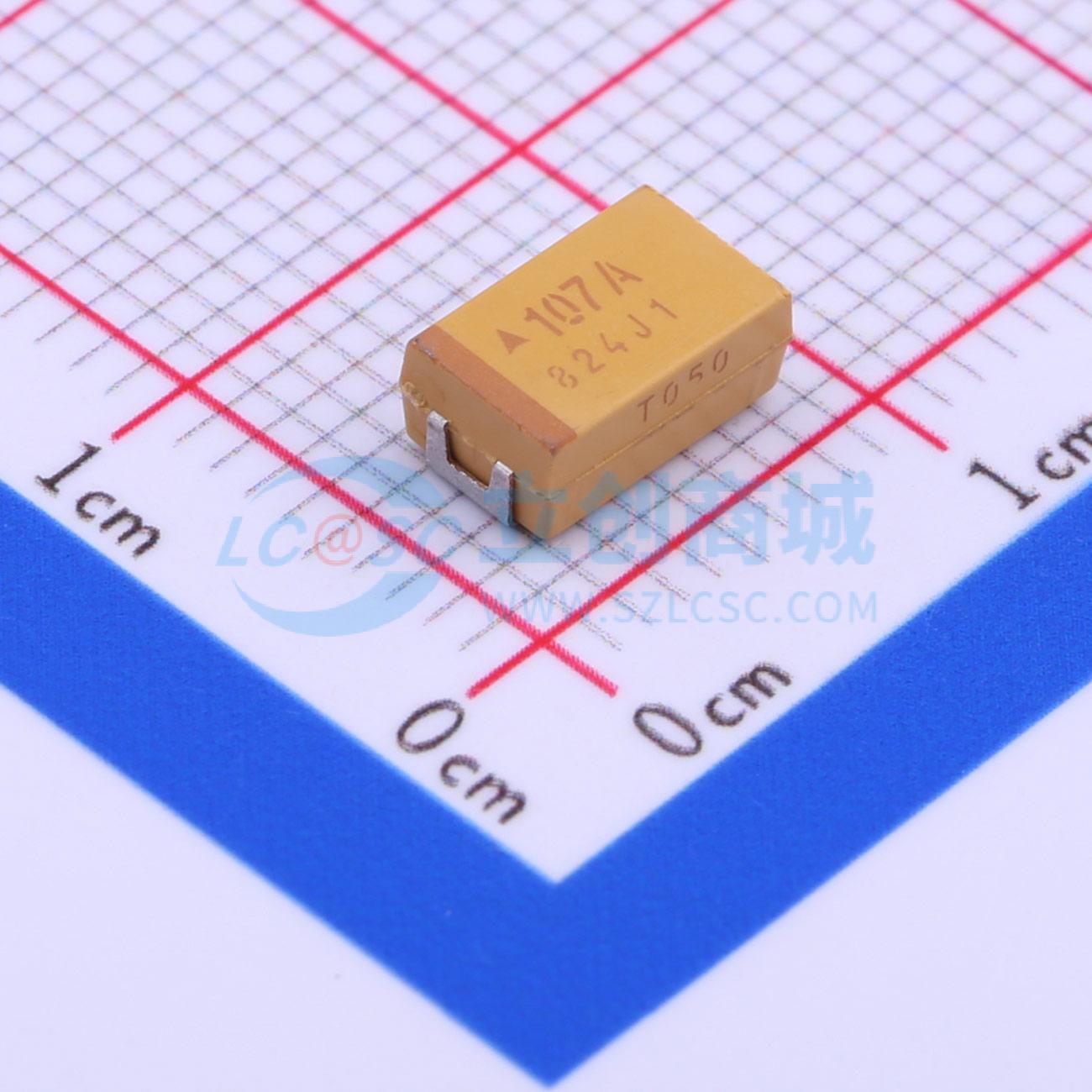 点击查看大图 TPSD107M010R0100实物图