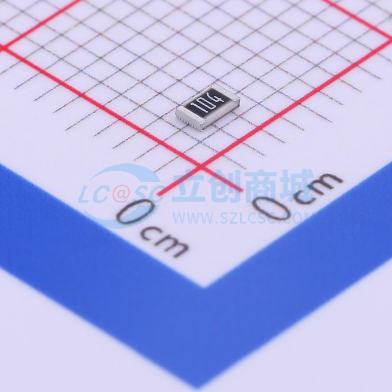 点击查看大图 PTFR0805B100KN9实物图