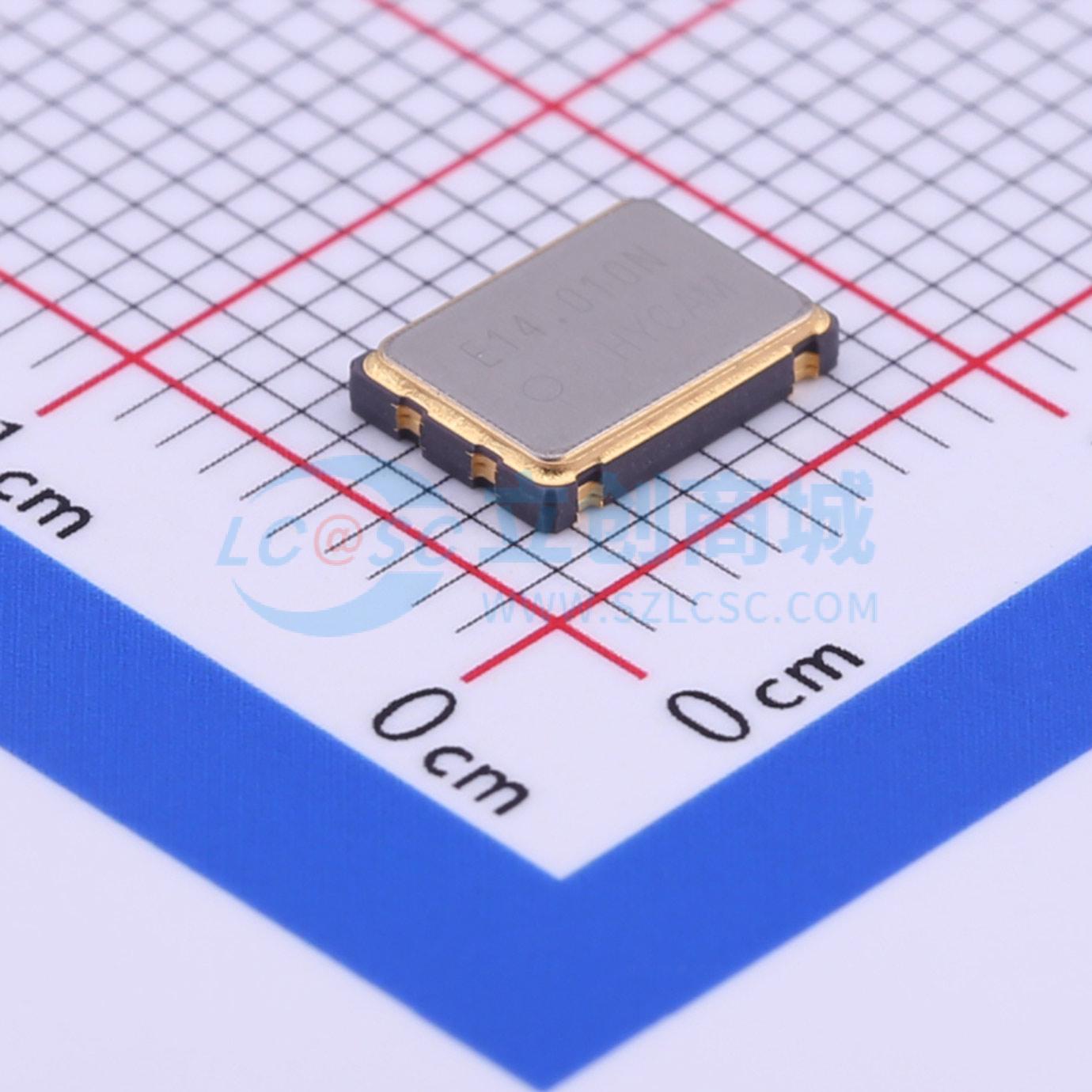 点击查看大图 SG-8018CA 14.010000MHz TJHPA实物图