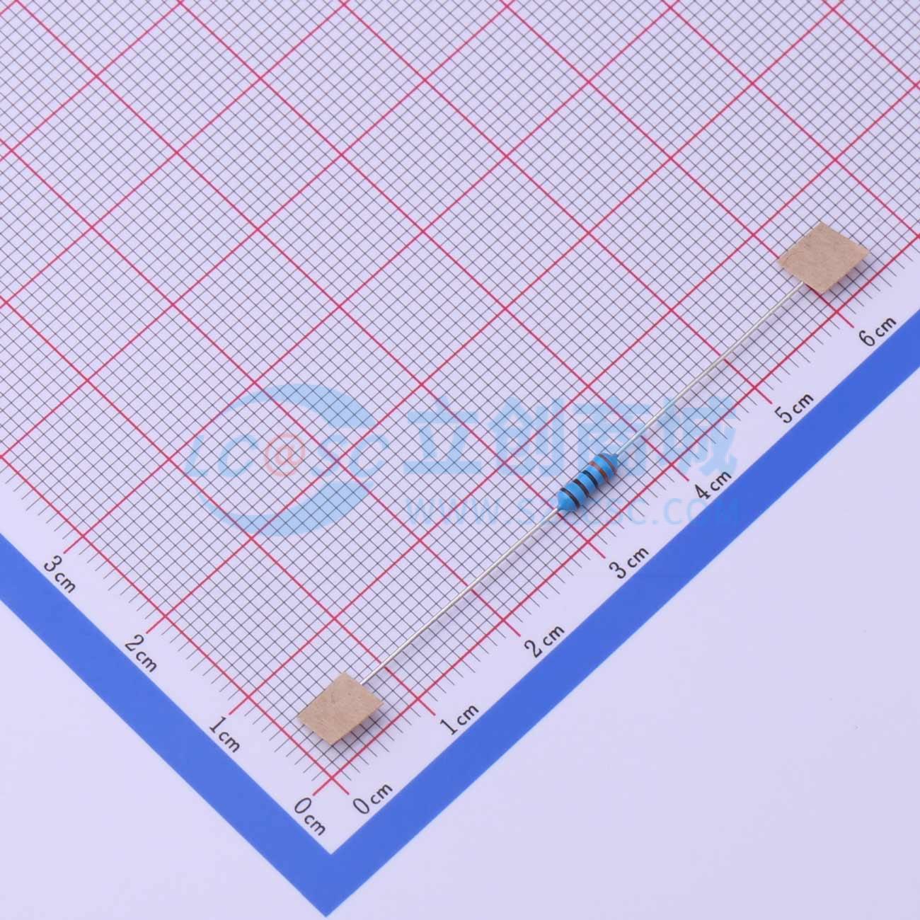 点击查看大图 RN 1/4W 3K3 F T/B A1实物图