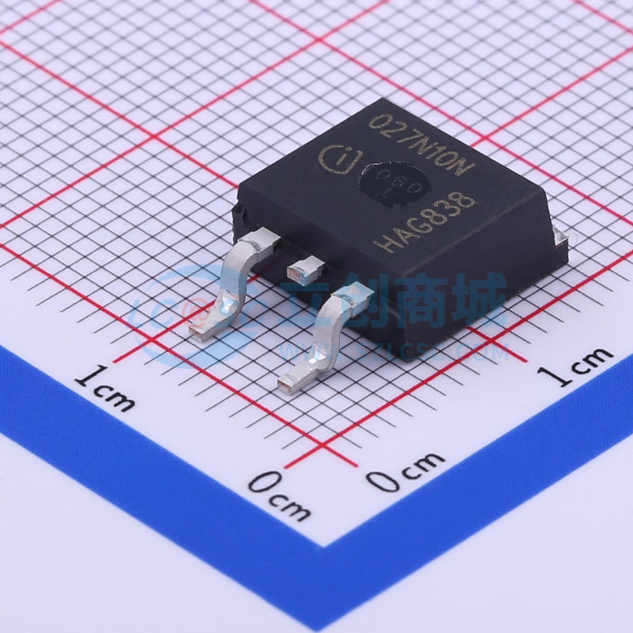 点击查看大图 IPB027N10N3 G实物图