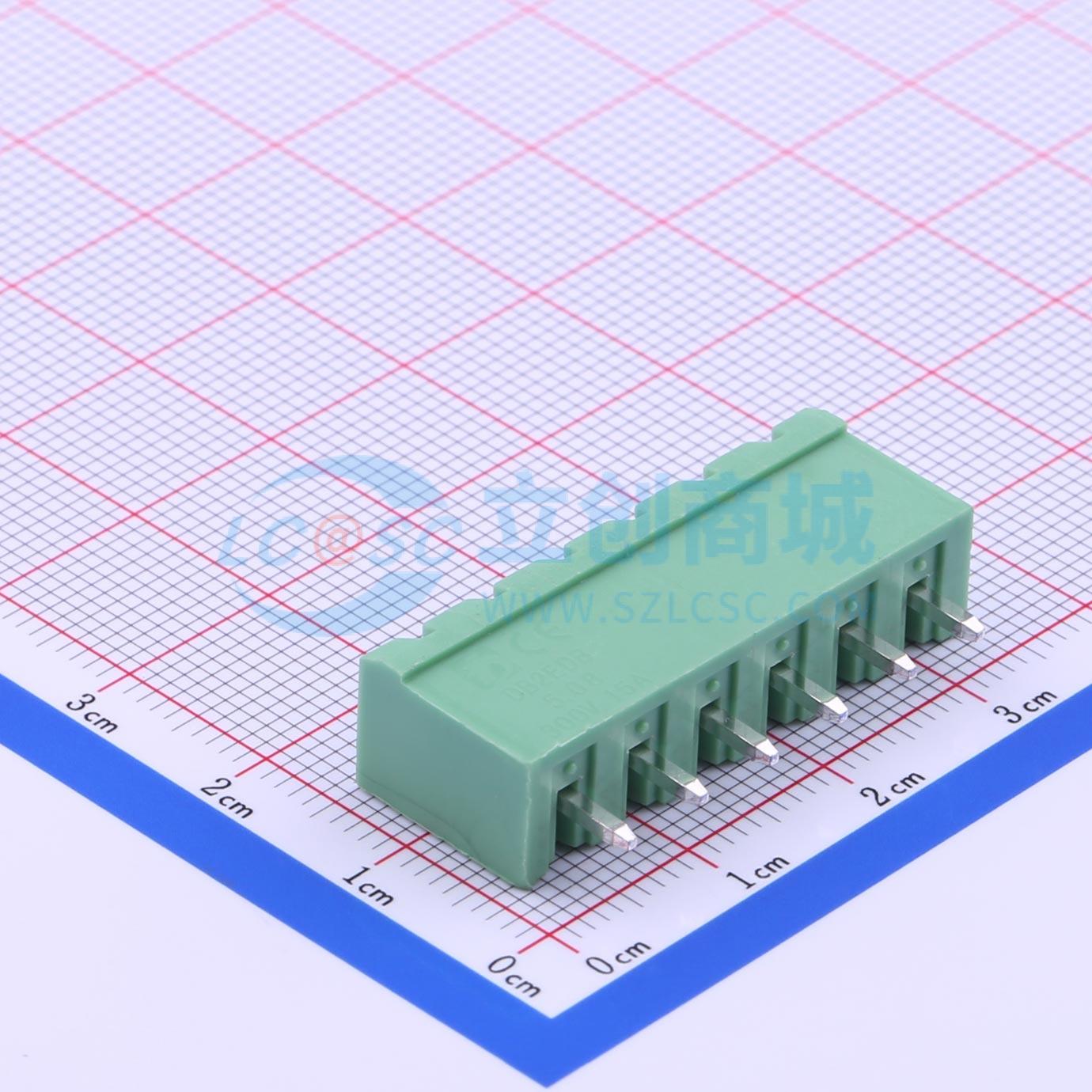 点击查看大图 DB2EVC-5.08-6P-GN实物图