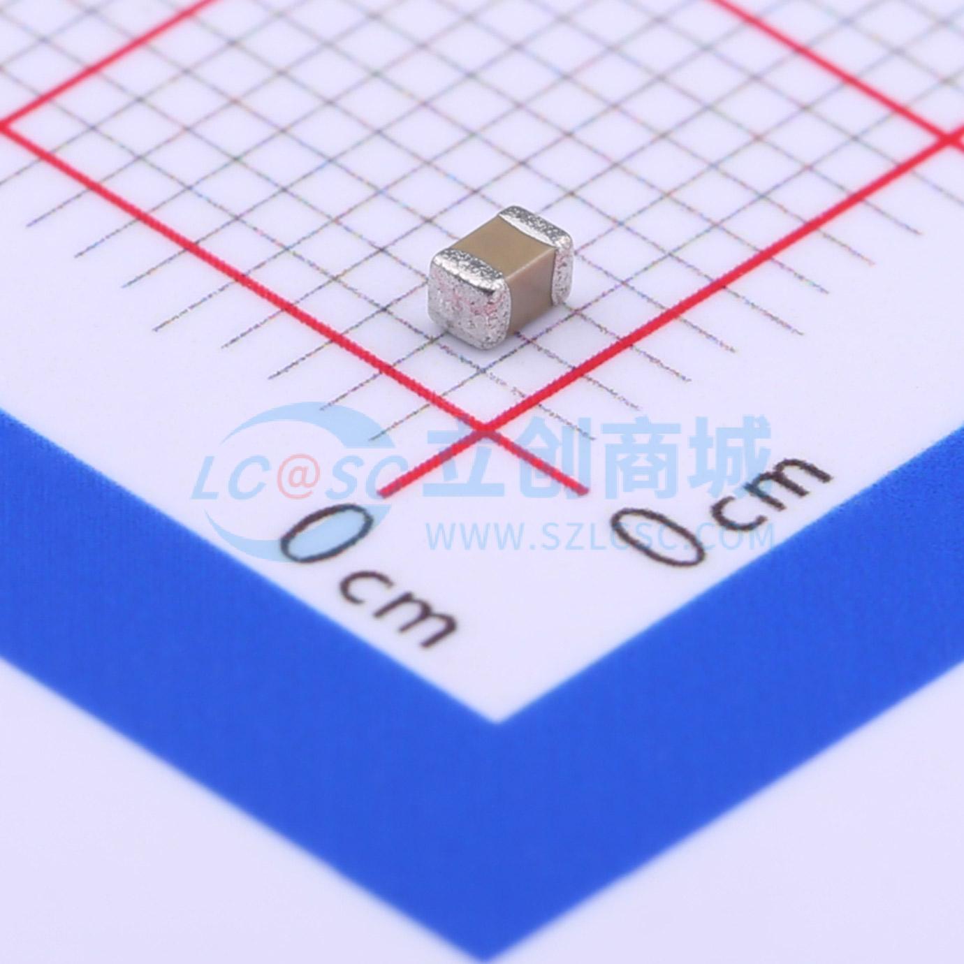 TCC0805X5R106K6R3FT实物图