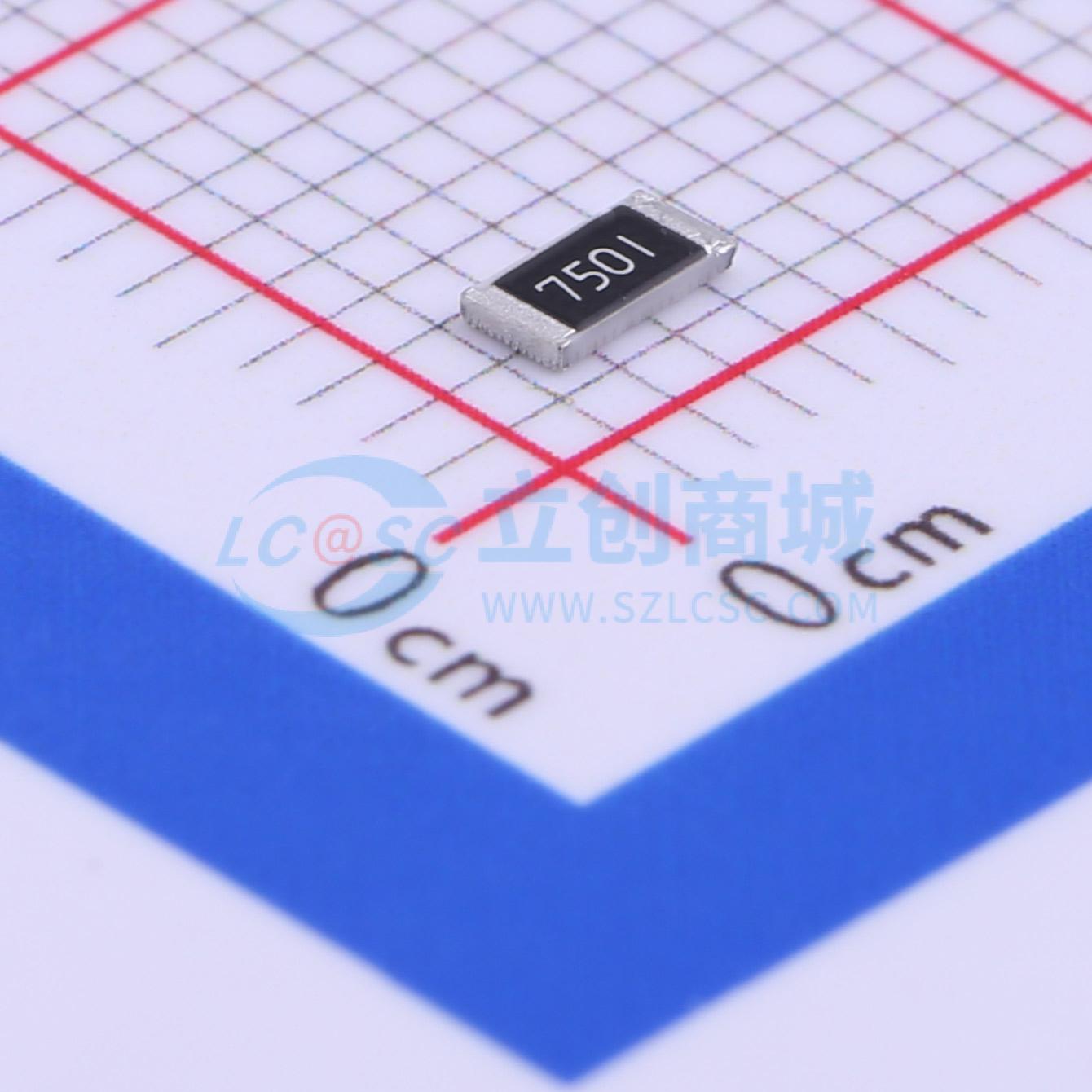 点击查看大图 PTFR1206B7K50P9实物图