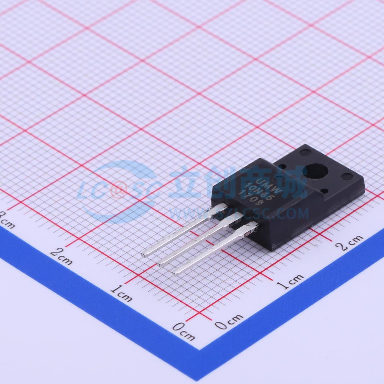 点击查看大图 10N65F实物图