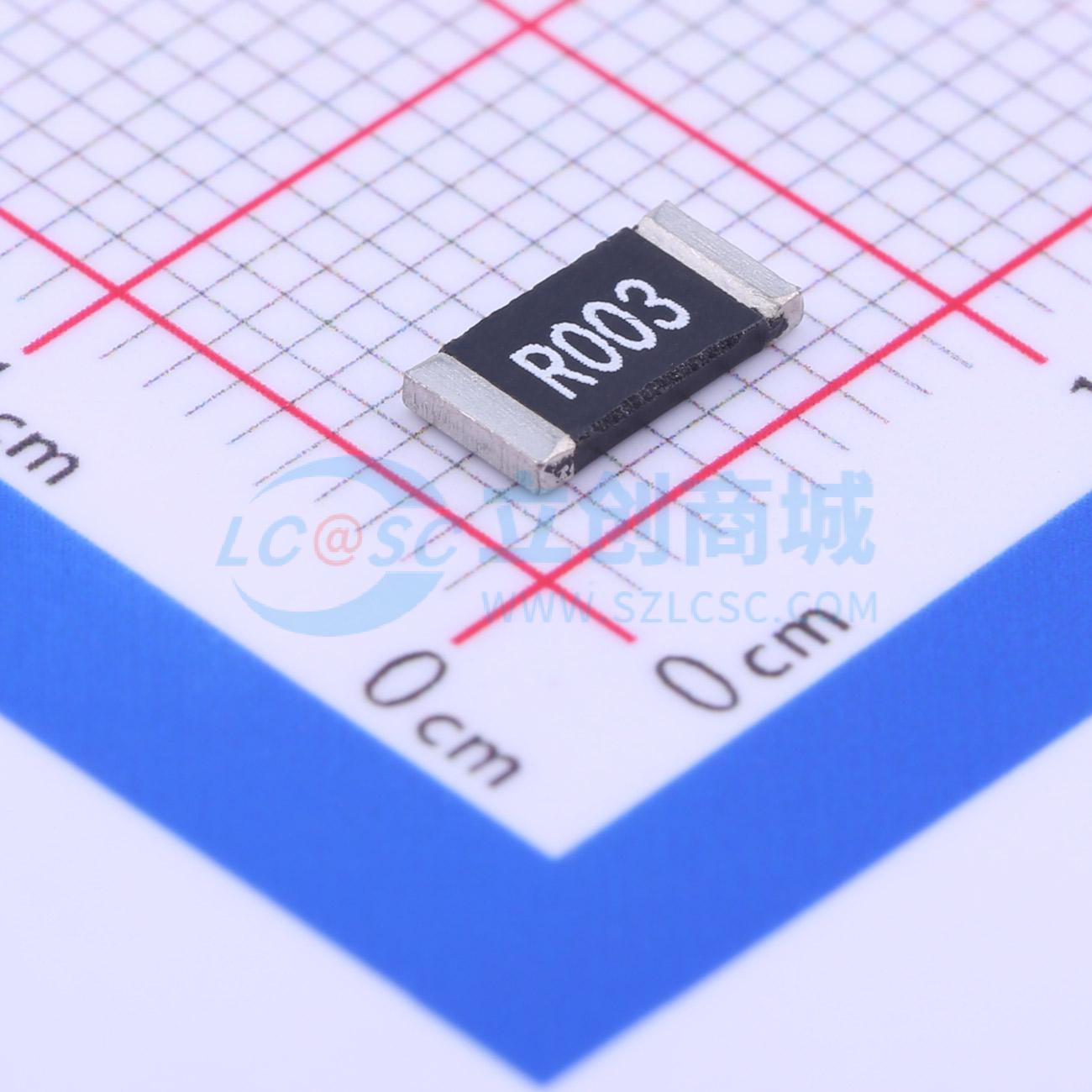 点击查看大图 ECSR2512FR003K9实物图