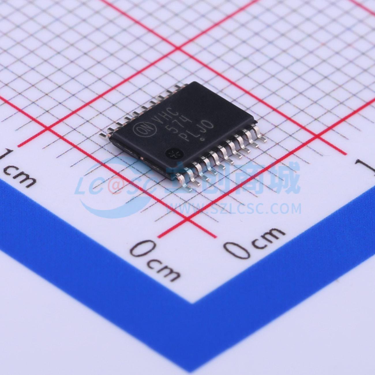 点击查看大图 MC74VHC574DTR2G实物图