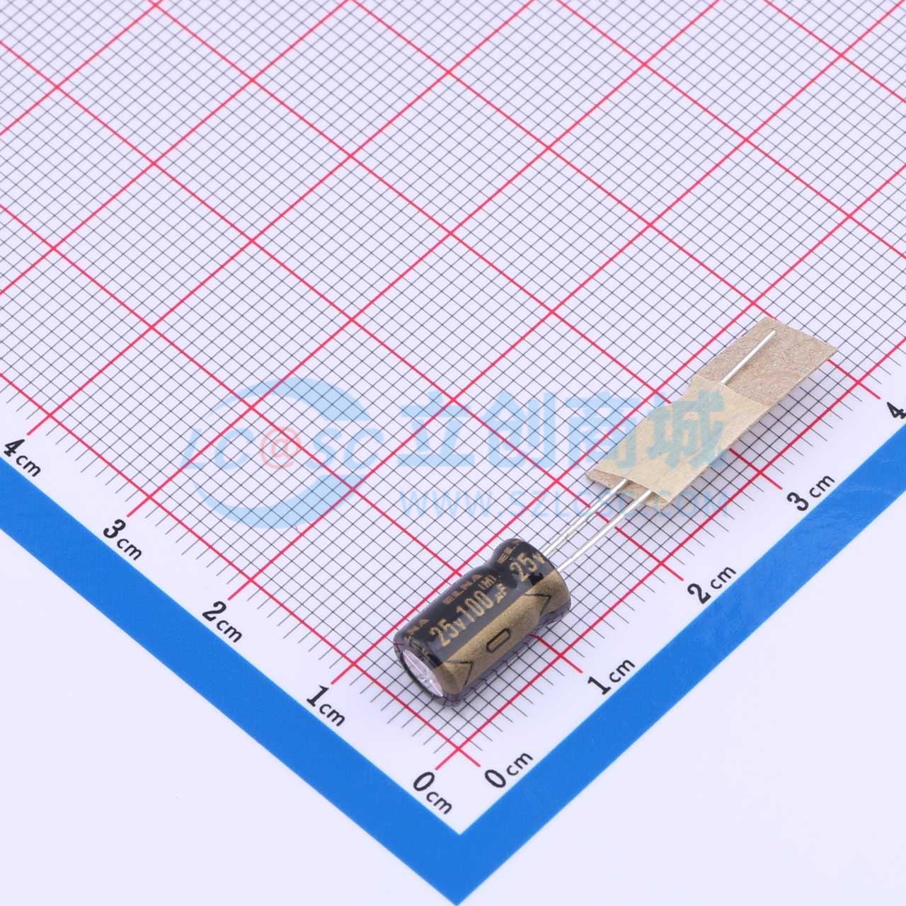 点击查看大图 RFO-25V101MF3P#-T58实物图