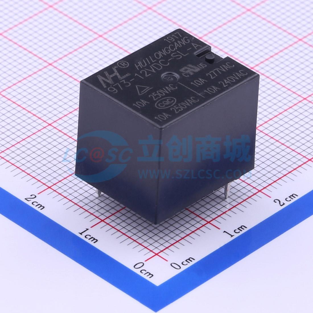 点击查看大图 973-12VDC-SL-A实物图