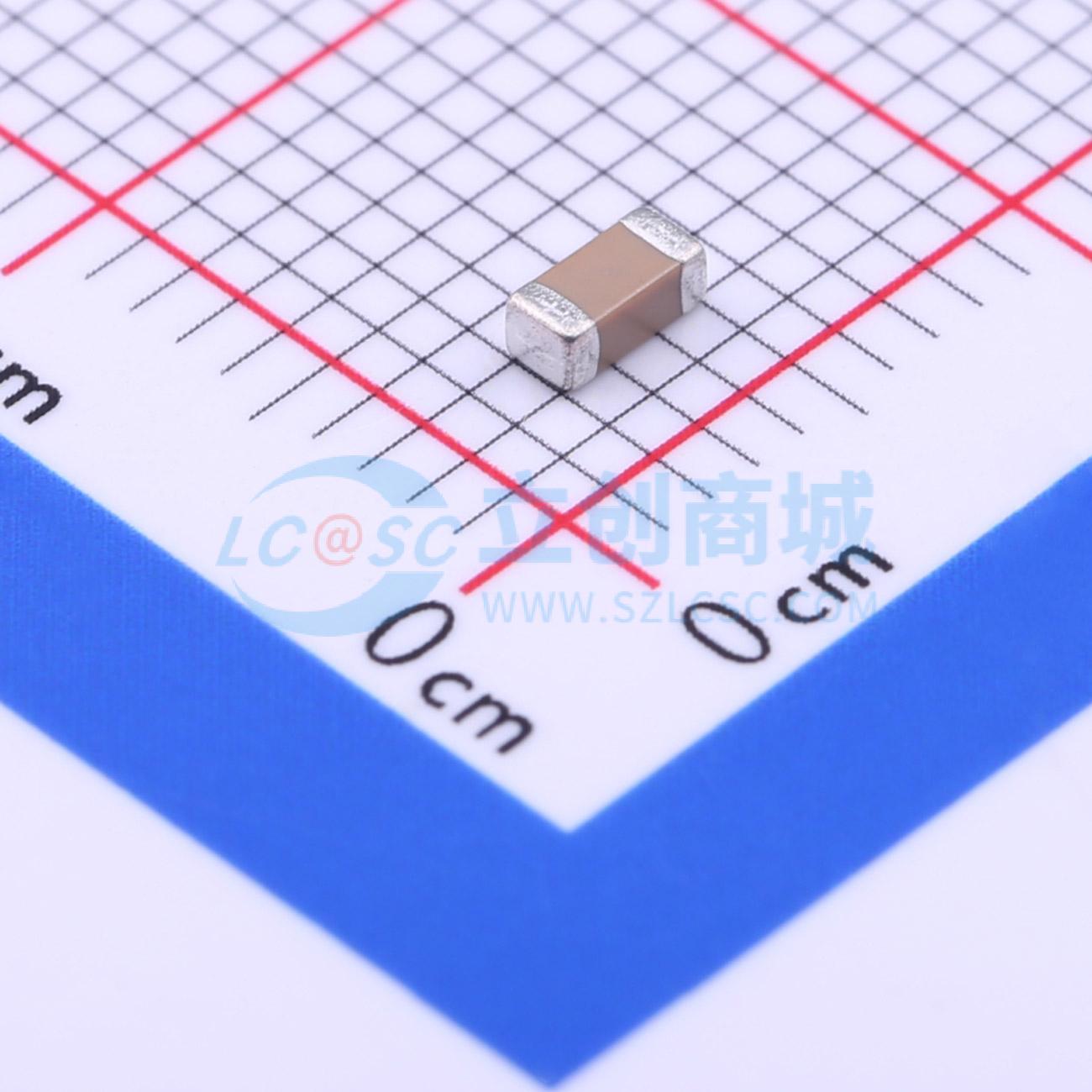 点击查看大图 1206B102K102CT实物图