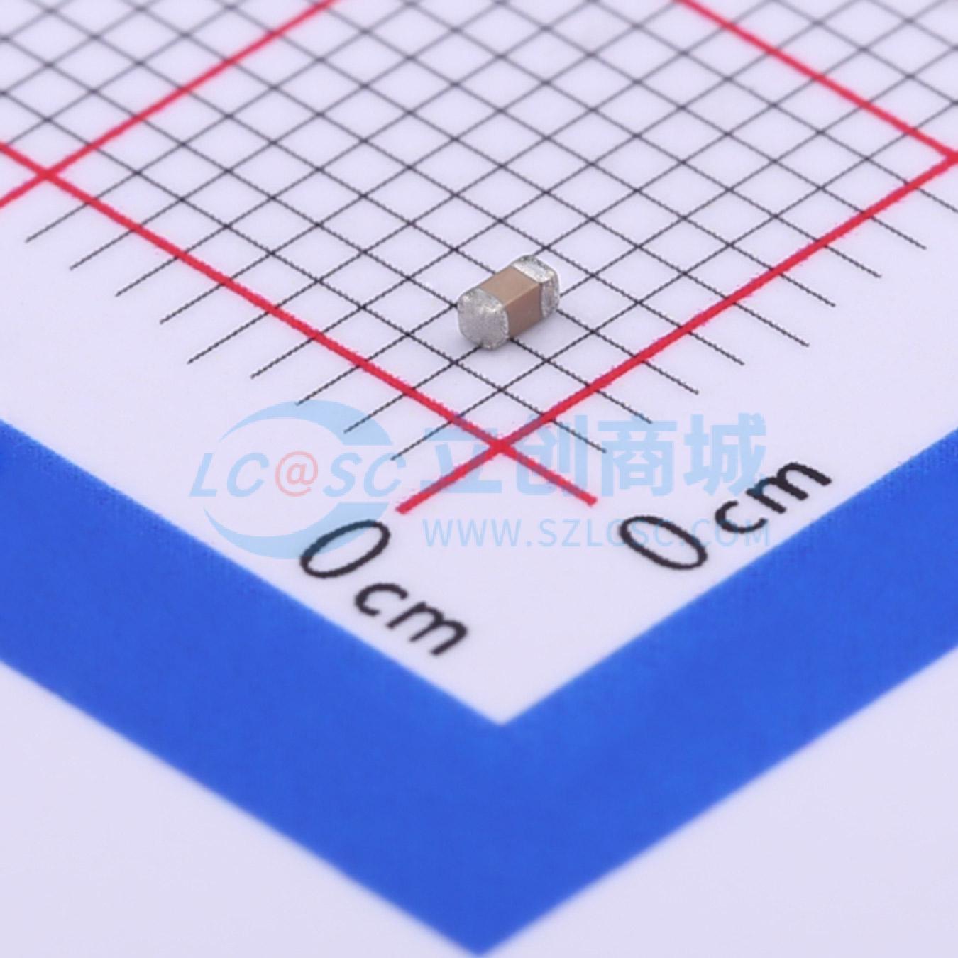 点击查看大图 0603B102M101CT实物图