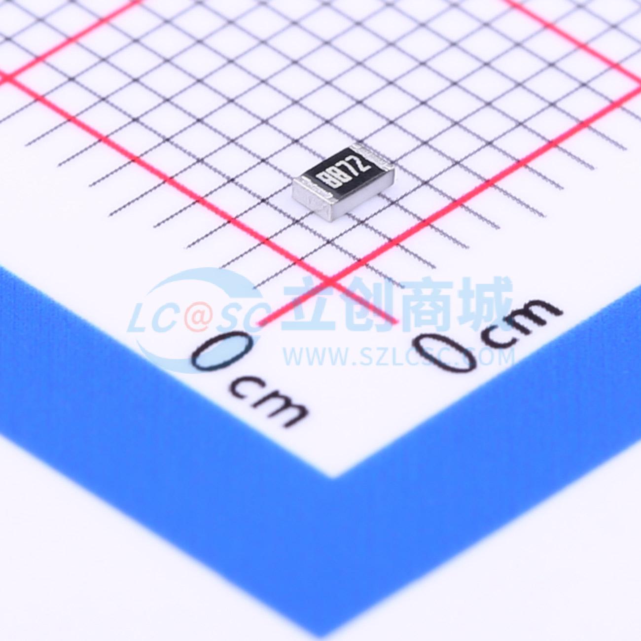 点击查看大图 RC0805FR-0788K7L实物图