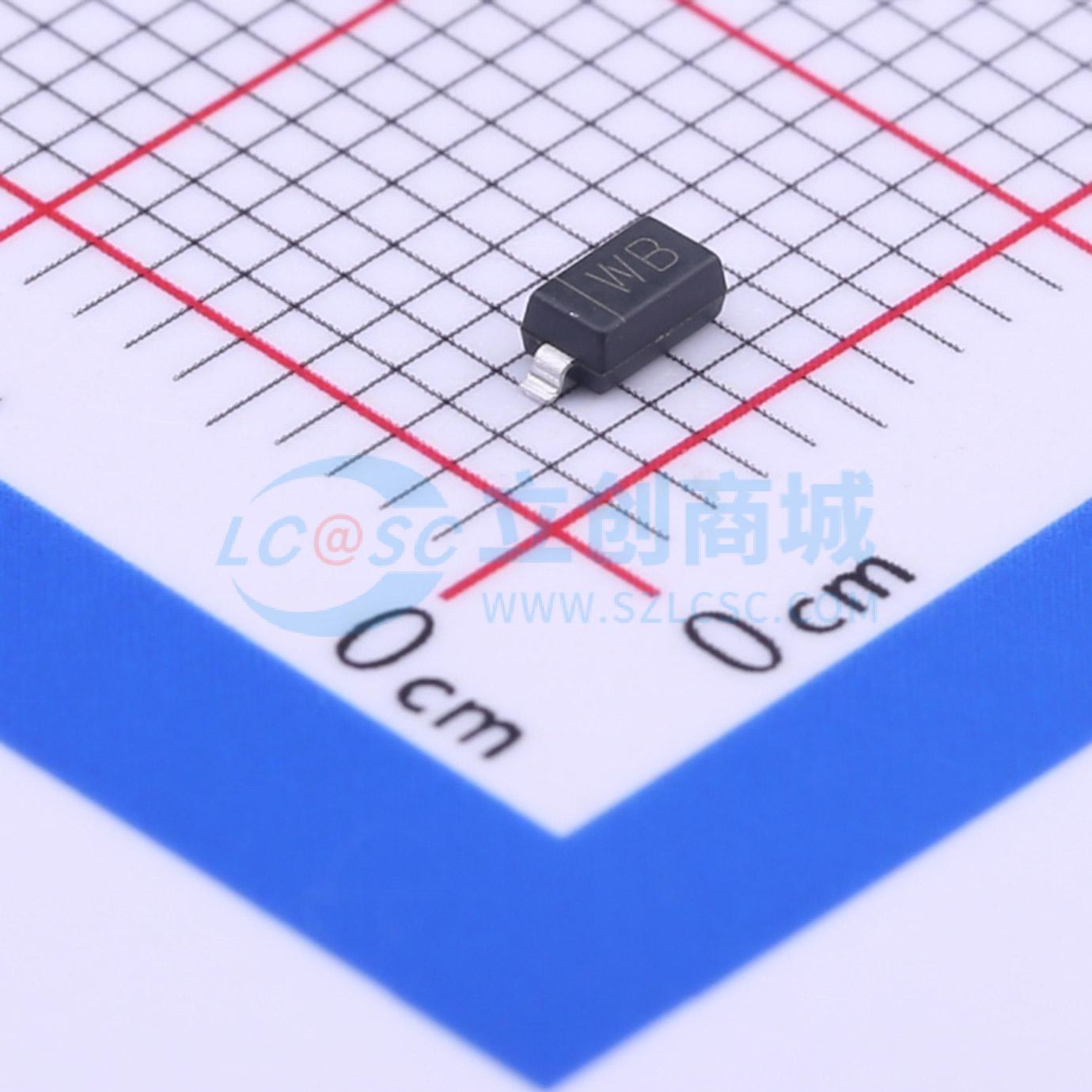 点击查看大图 BZT52C6V8G实物图