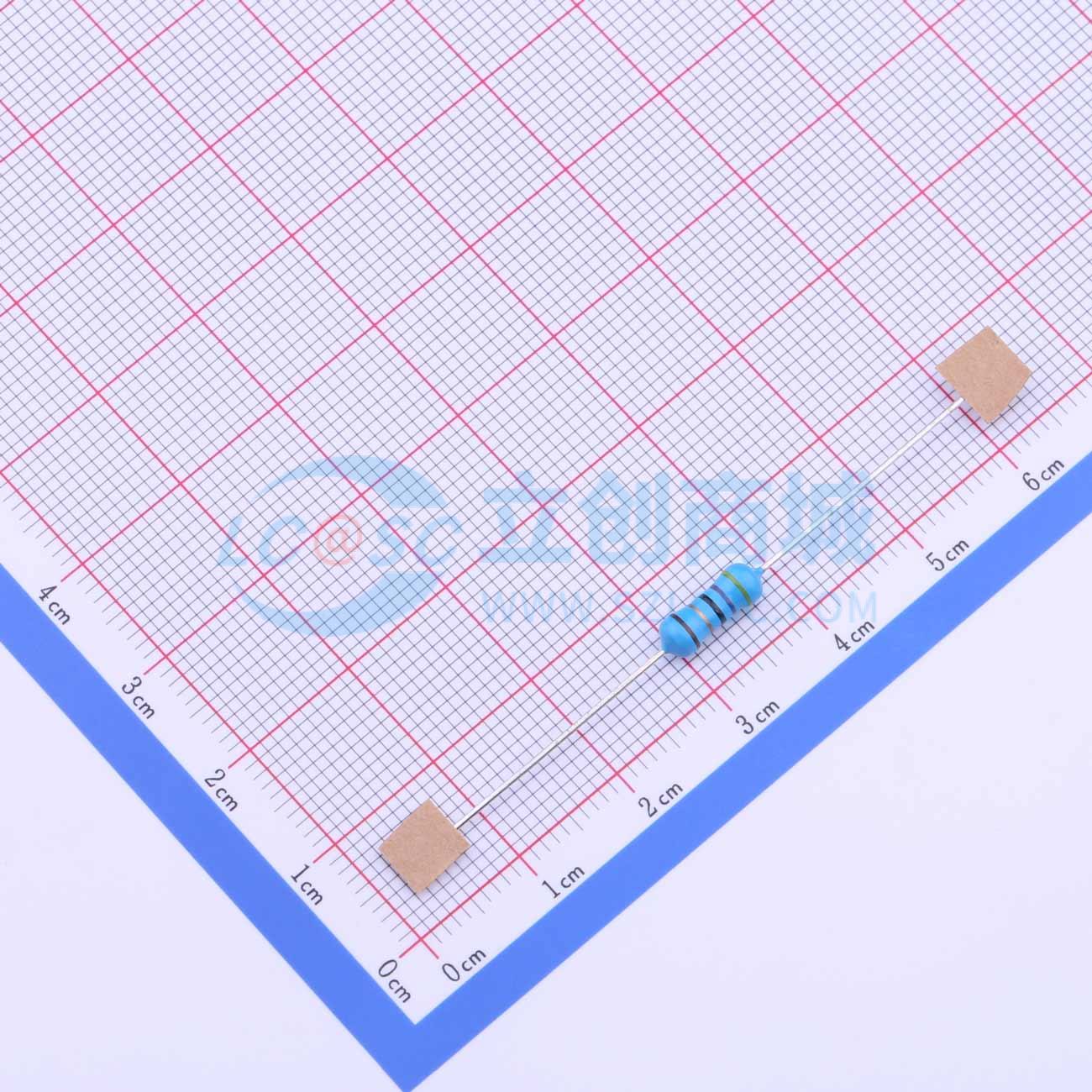 点击查看大图 RN1/2W47ΩFT/BA1实物图