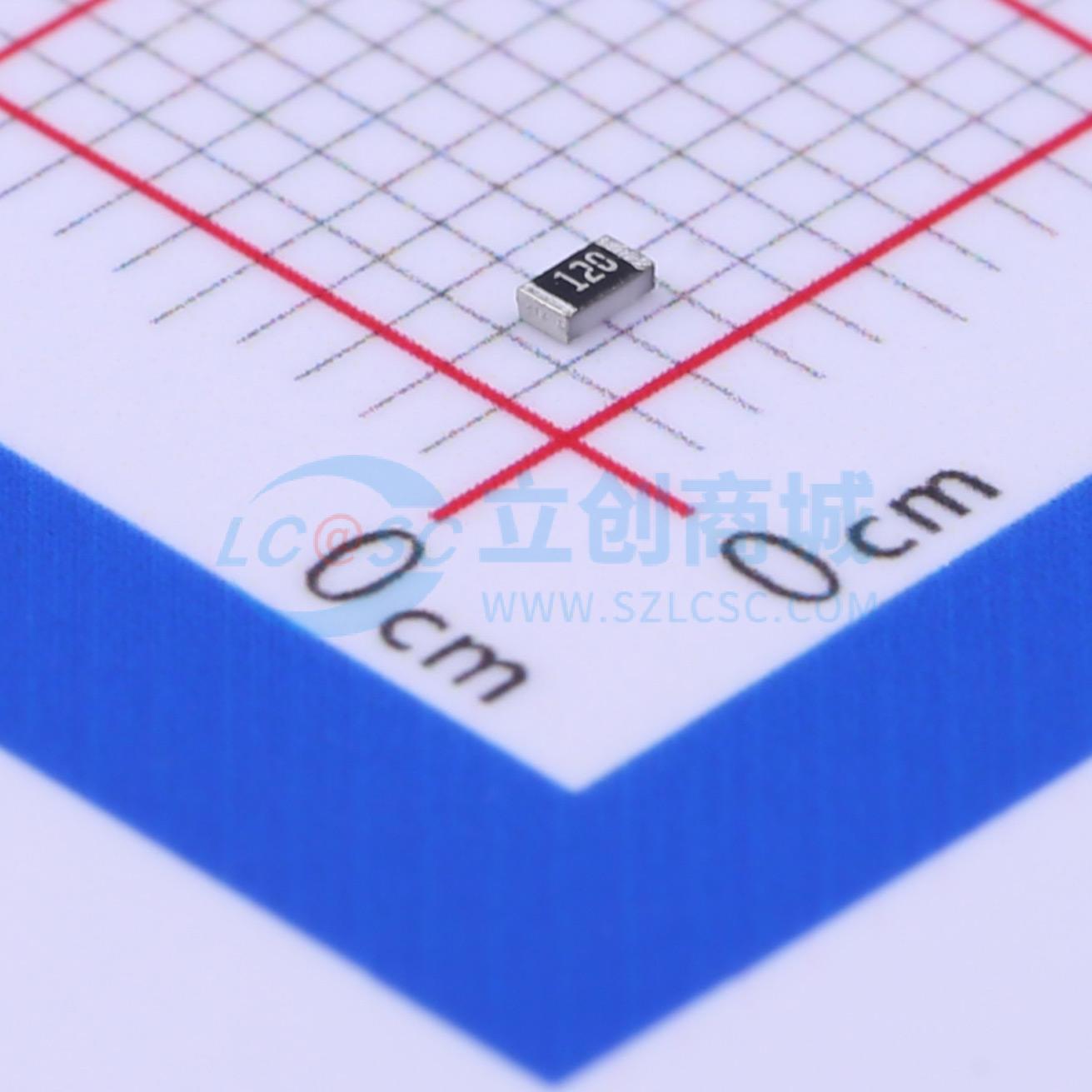 点击查看大图 MCR03ERTJ120实物图