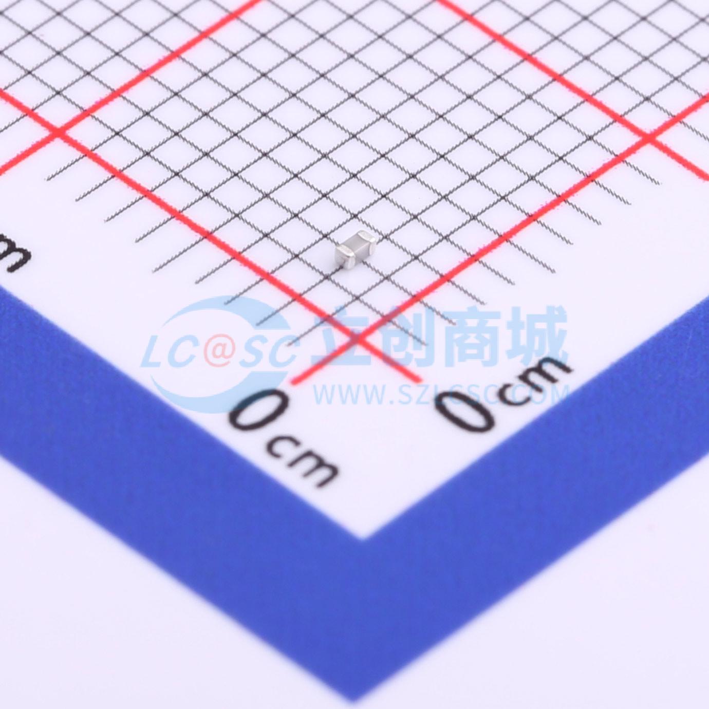 点击查看大图 GRM1555C1H9R0DA01D实物图