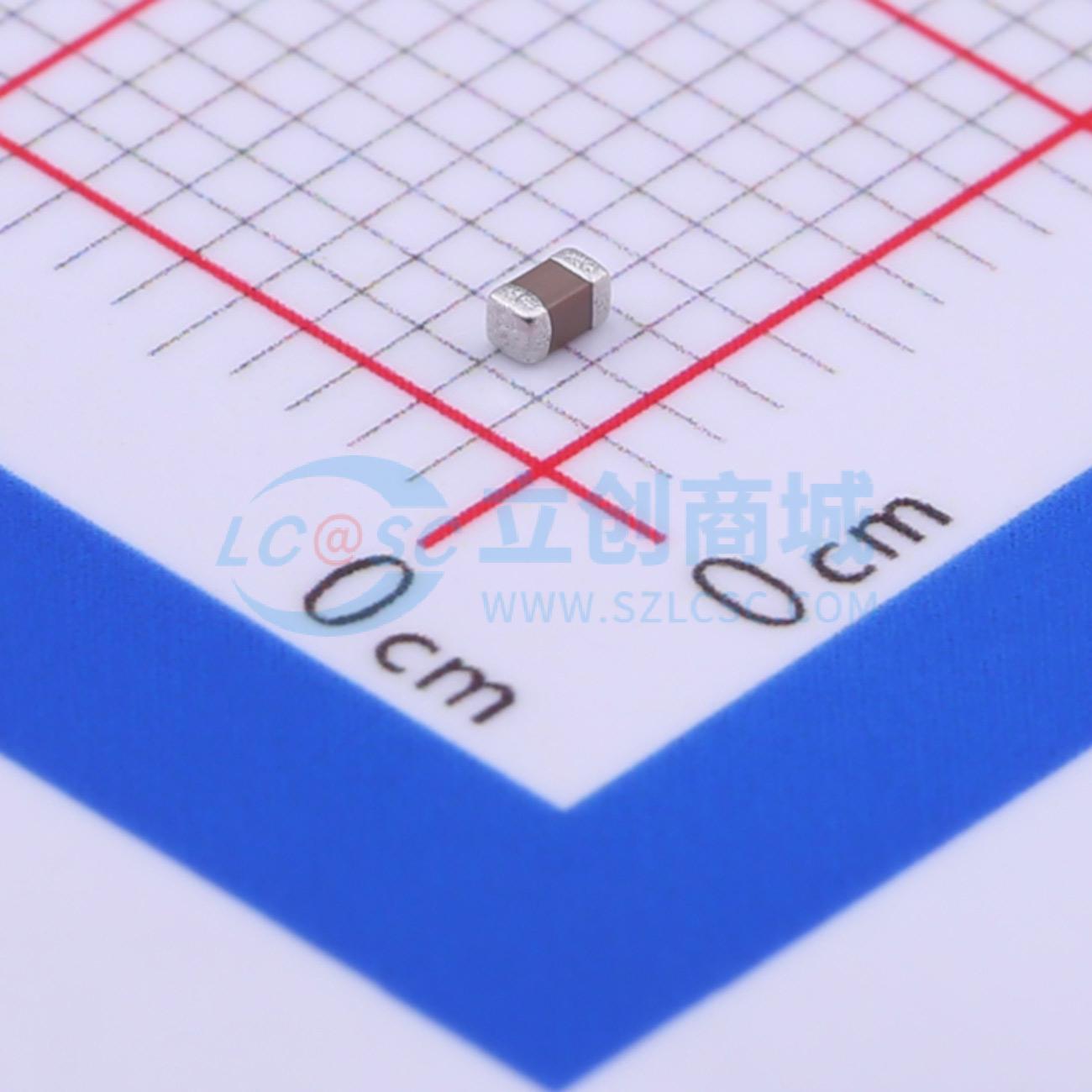 点击查看大图 TCC0603X7R182K500CT实物图